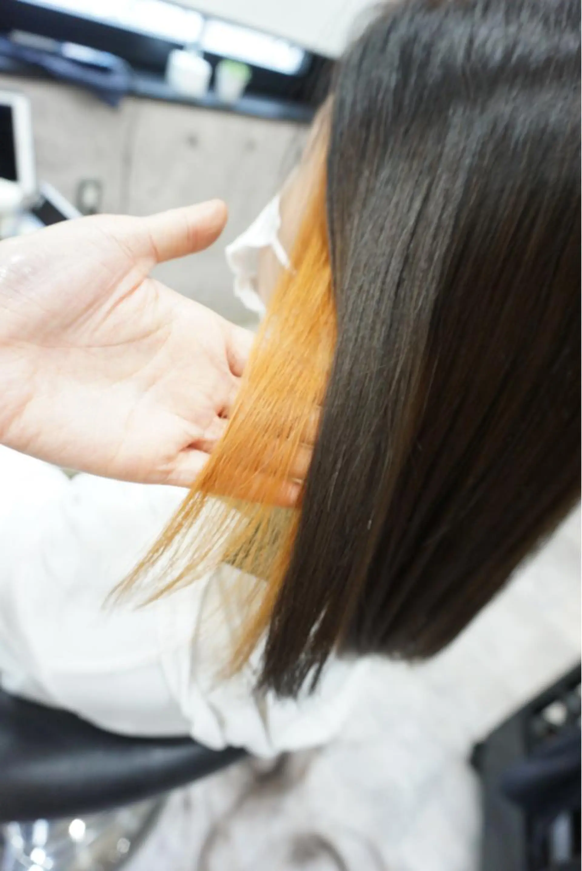 ミディアム 羽田 hadaのヘアスタイル