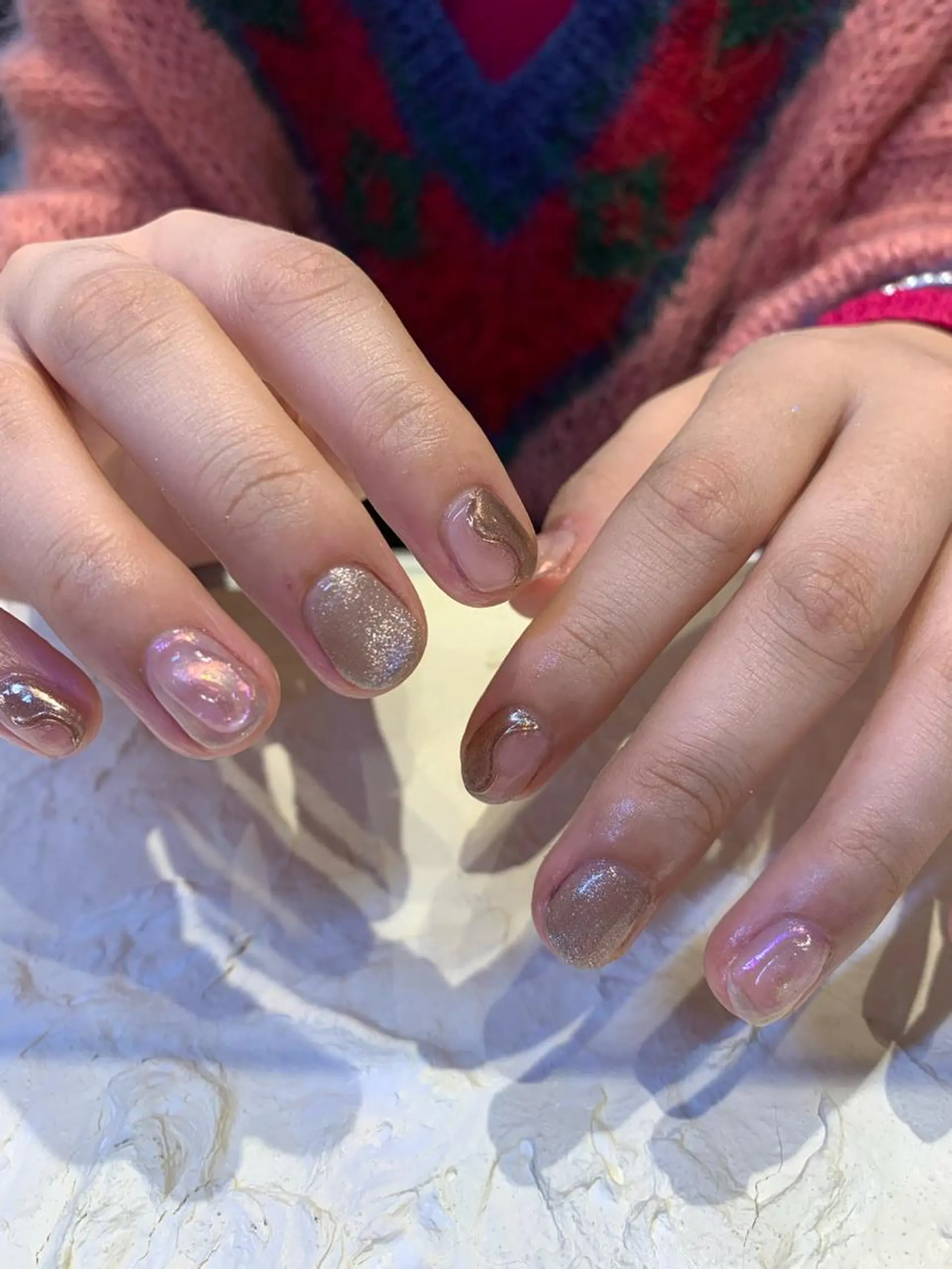 ネイル ニュアンスネイル マキノ ユイのネイルデザイン