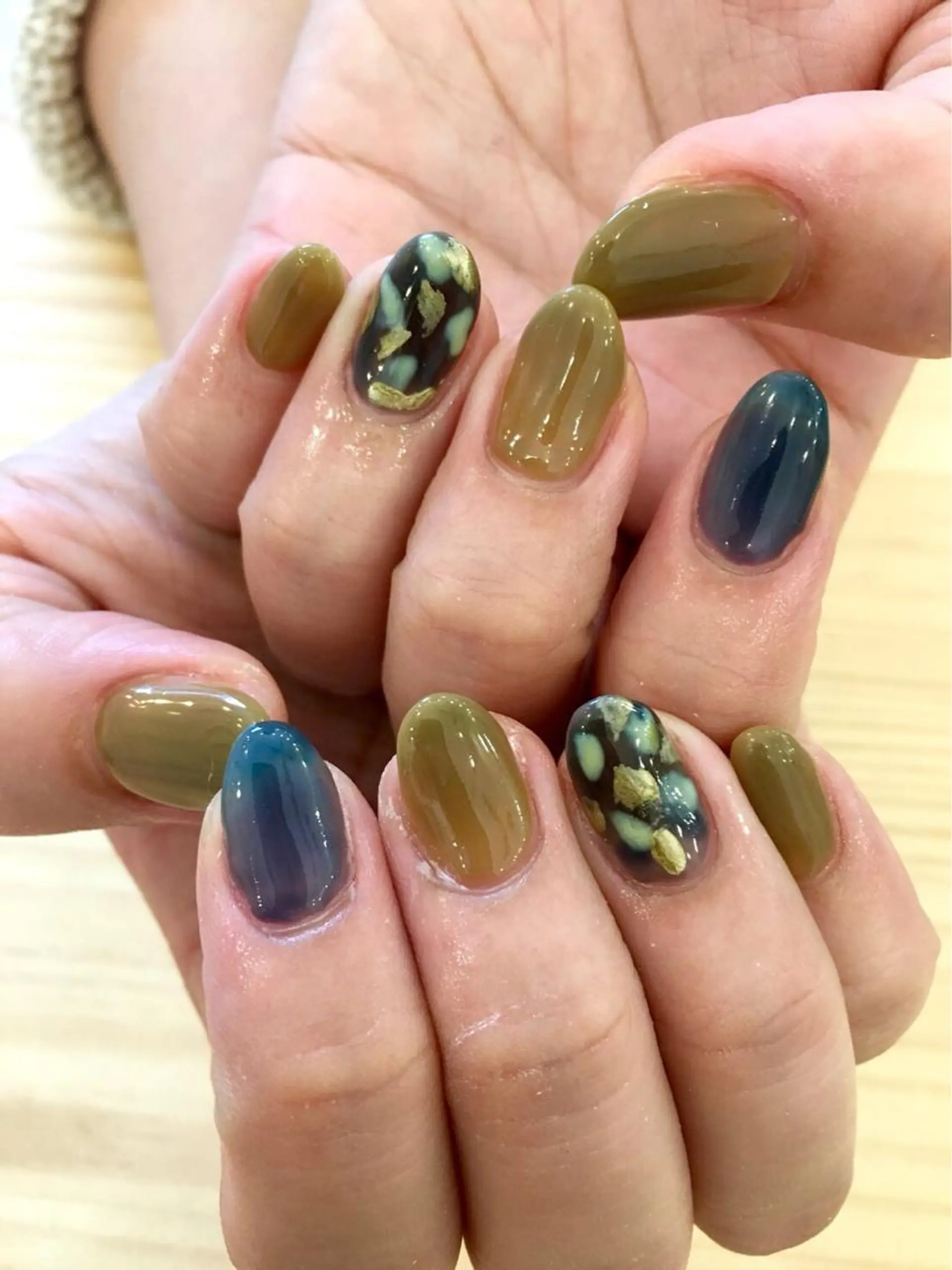 ネイル シンプルネイル ハンドネイル NAIL Alaia 𓇼のネイルデザイン