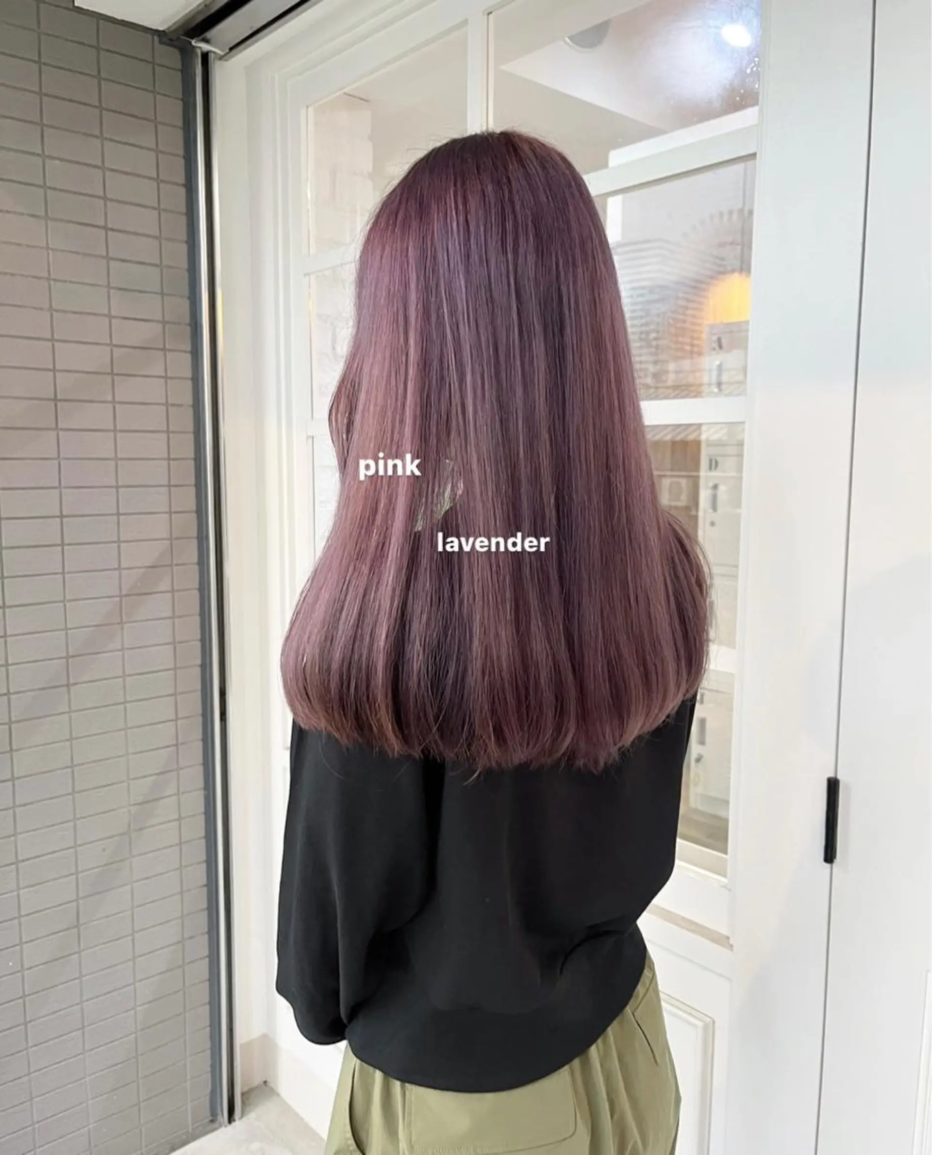 ロング カラー マツエク・マツパ 𝗺𝗶𝗸𝘂♡ 似合わせ🎀のヘアスタイル