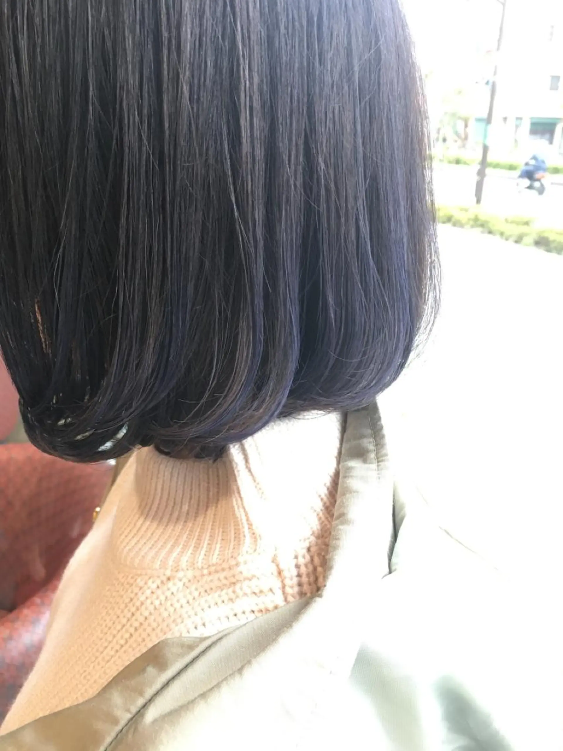 カラー ネイビーカラー mori by little所属・デザインカラー✨新倉 佑奈のヘアスタイル