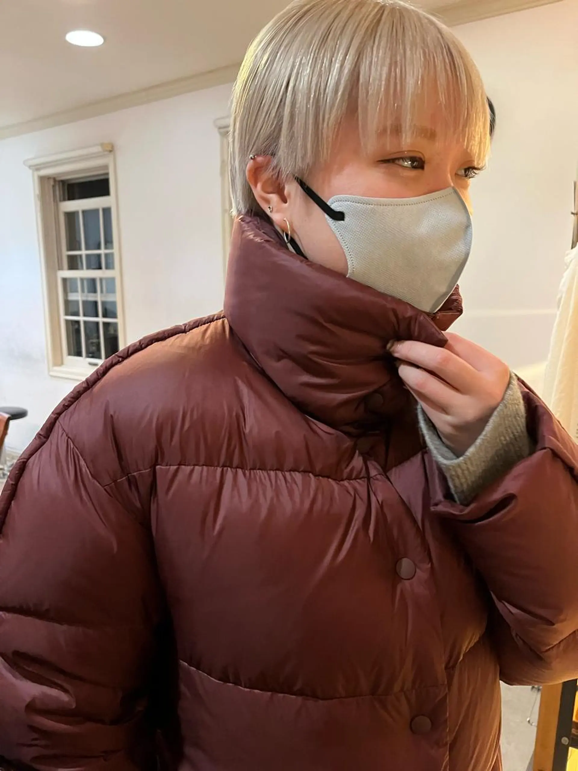 ショート カラー eri kinjoのヘアスタイル