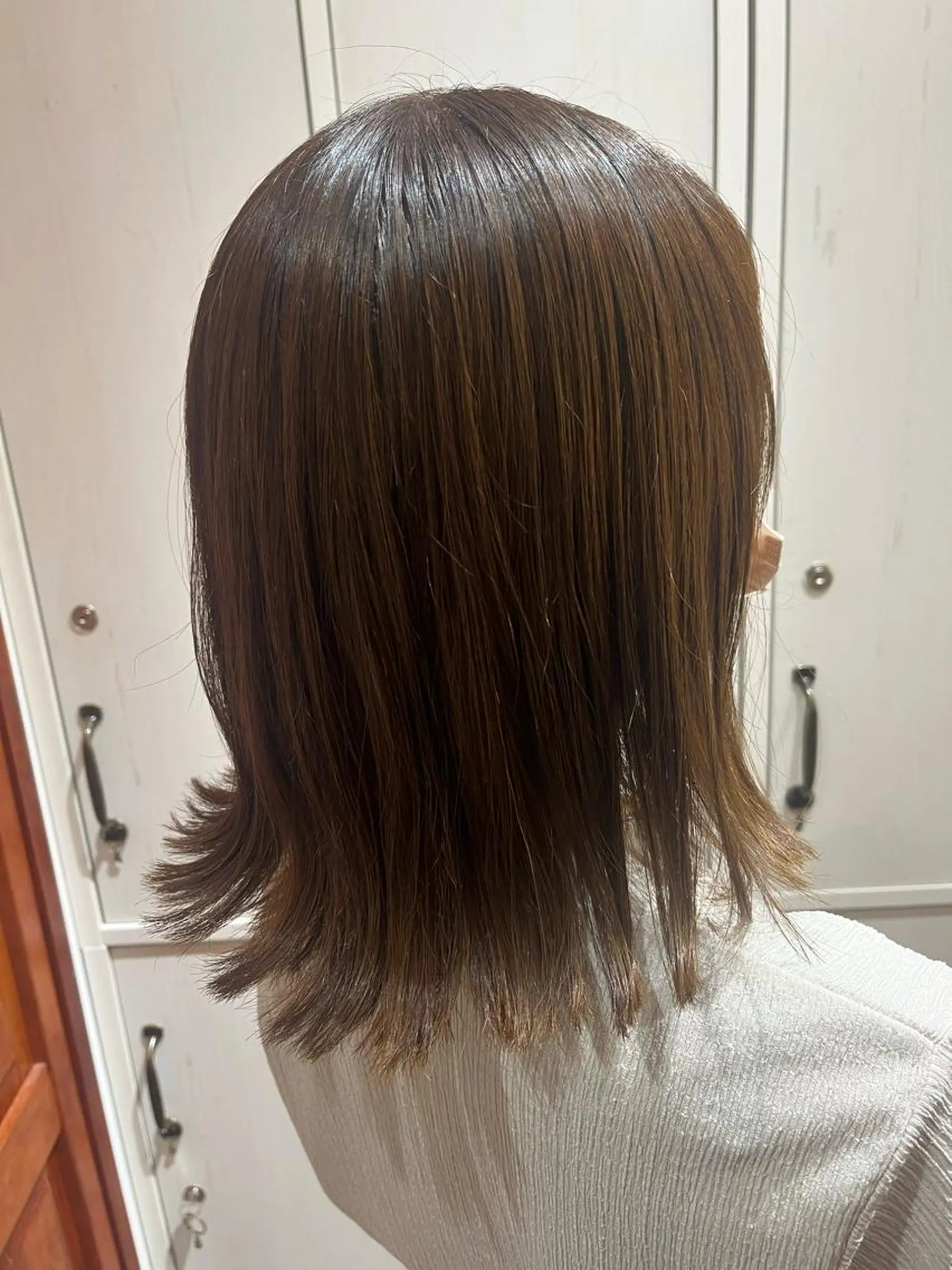 ミディアム カラー グレージュ カット ヘアカラー トリートメント 🌈透明感カラー🌈 🌟吉田祐介🌟のヘアスタイル