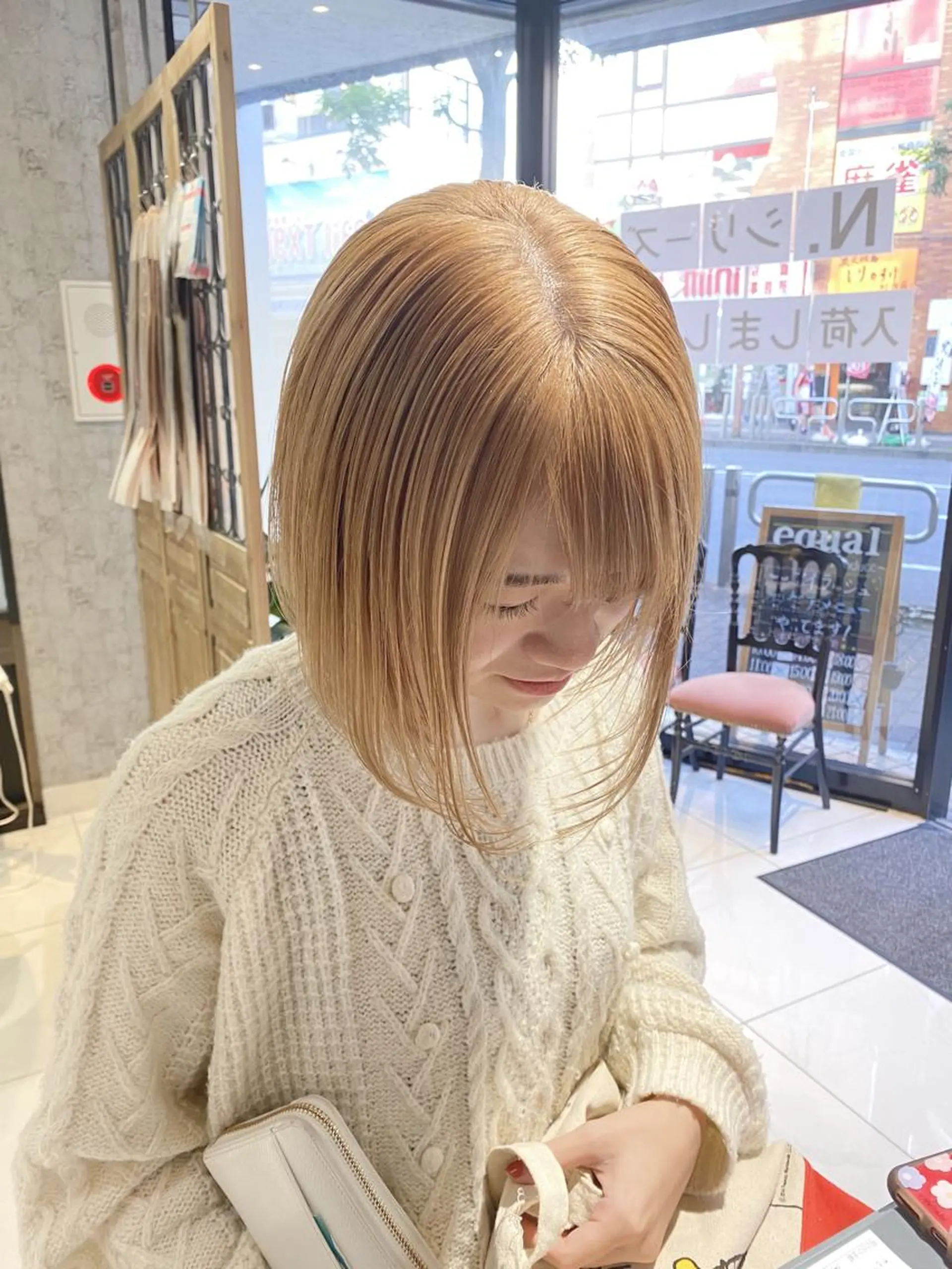 ショート カラー ✨髪質改善専門店✨ QOLU✨のヘアスタイル