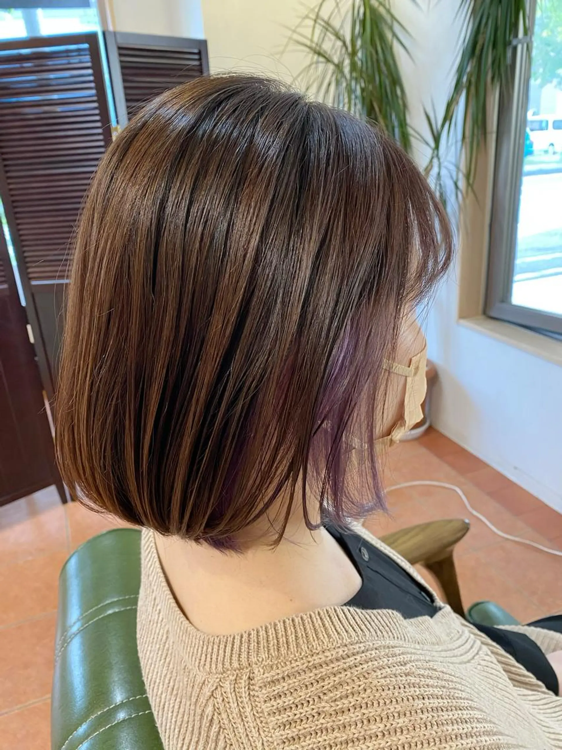 ショート カラー ヘアカラー トリートメント 石井 佑樹のヘアスタイル