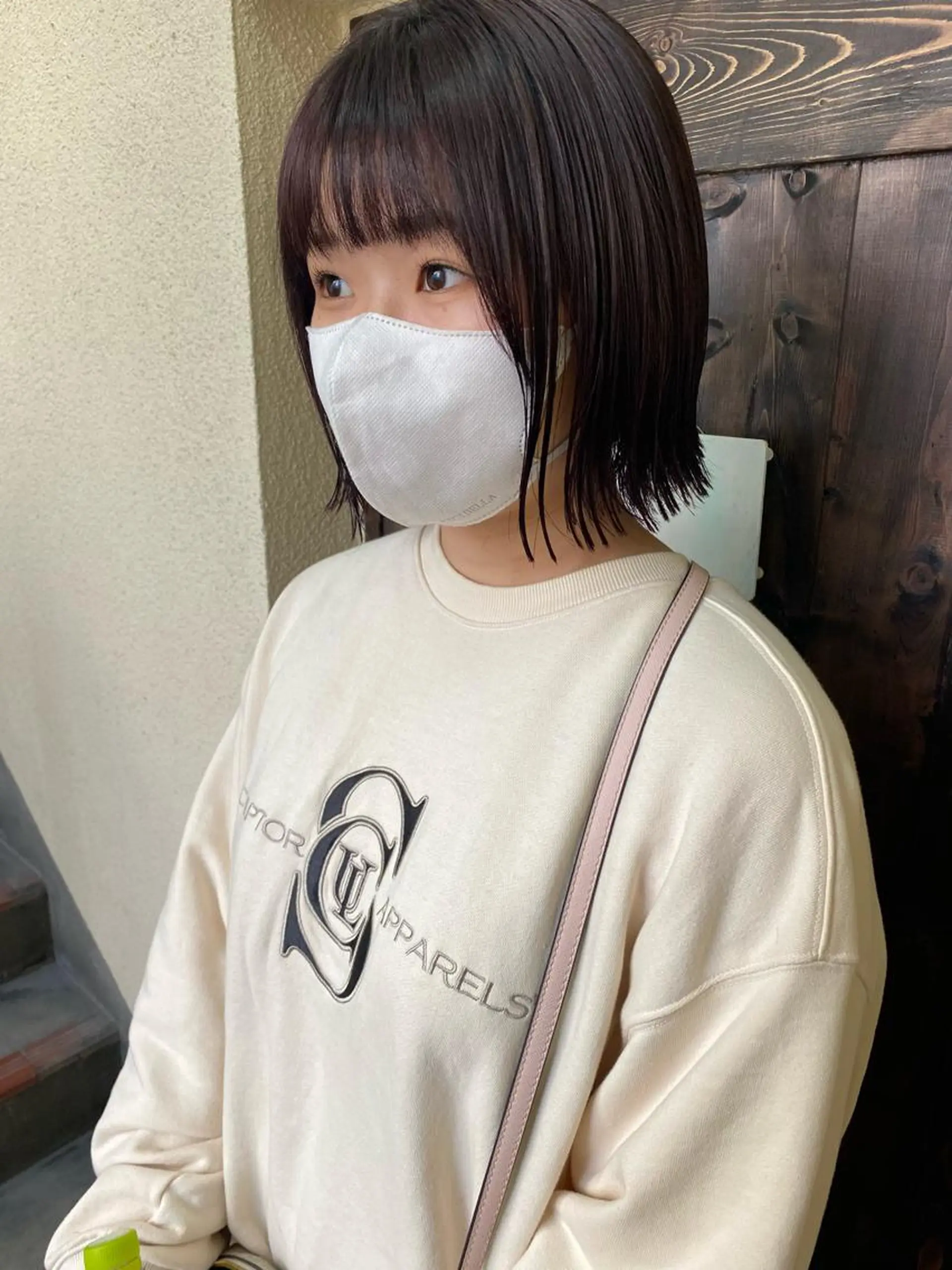 ショート カラー パーマ ヘアアレンジ メンズ キッズ ネイル マツエク・マツパ アイブロウ 眉カラー 春ネイル 広島/ボブ/レイヤー 🌿‬wakabaのヘアスタイル