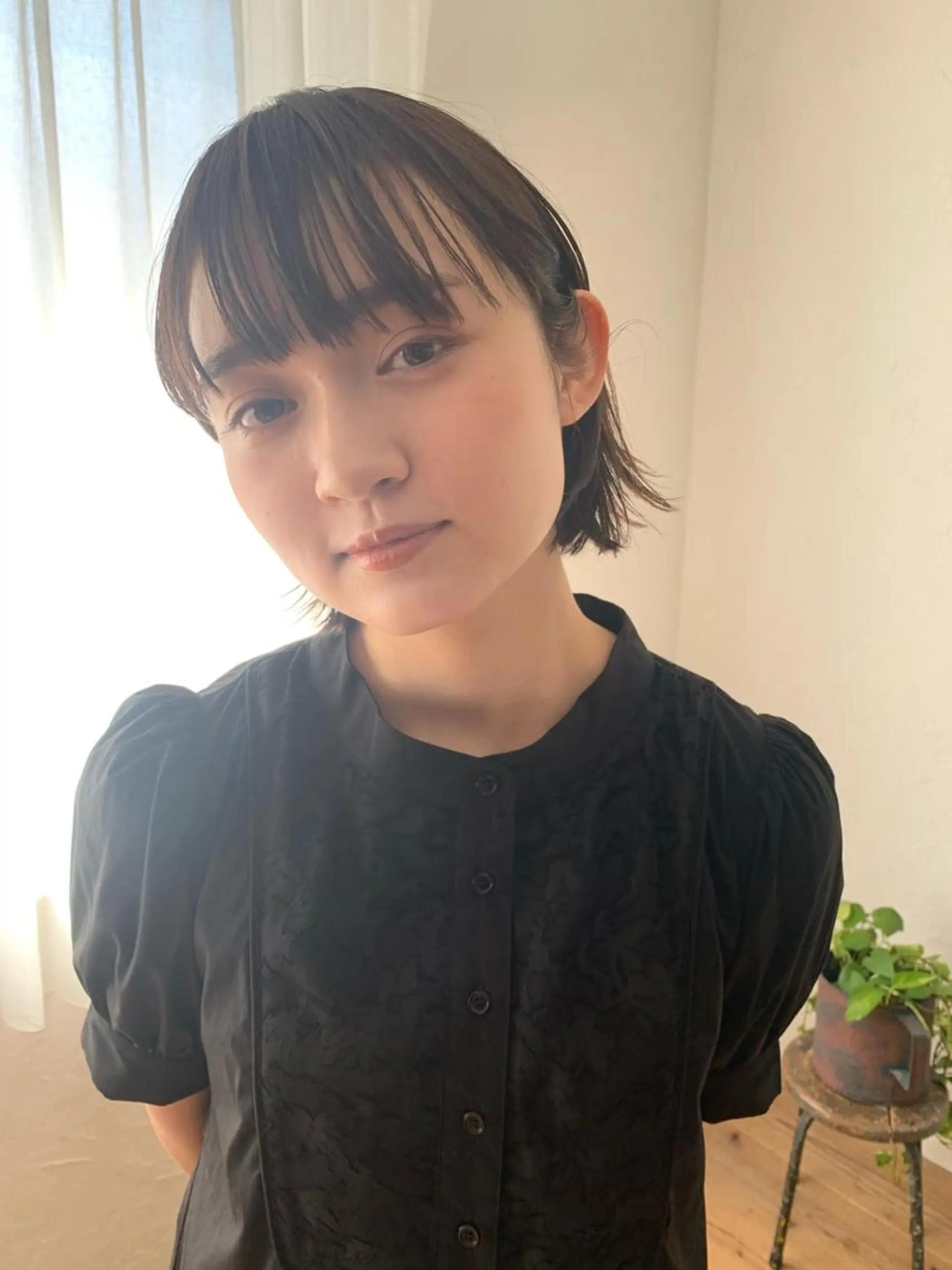 ショート カラー ボブ カット ヘアカラー トリートメント sakoda shunkiのヘアスタイル