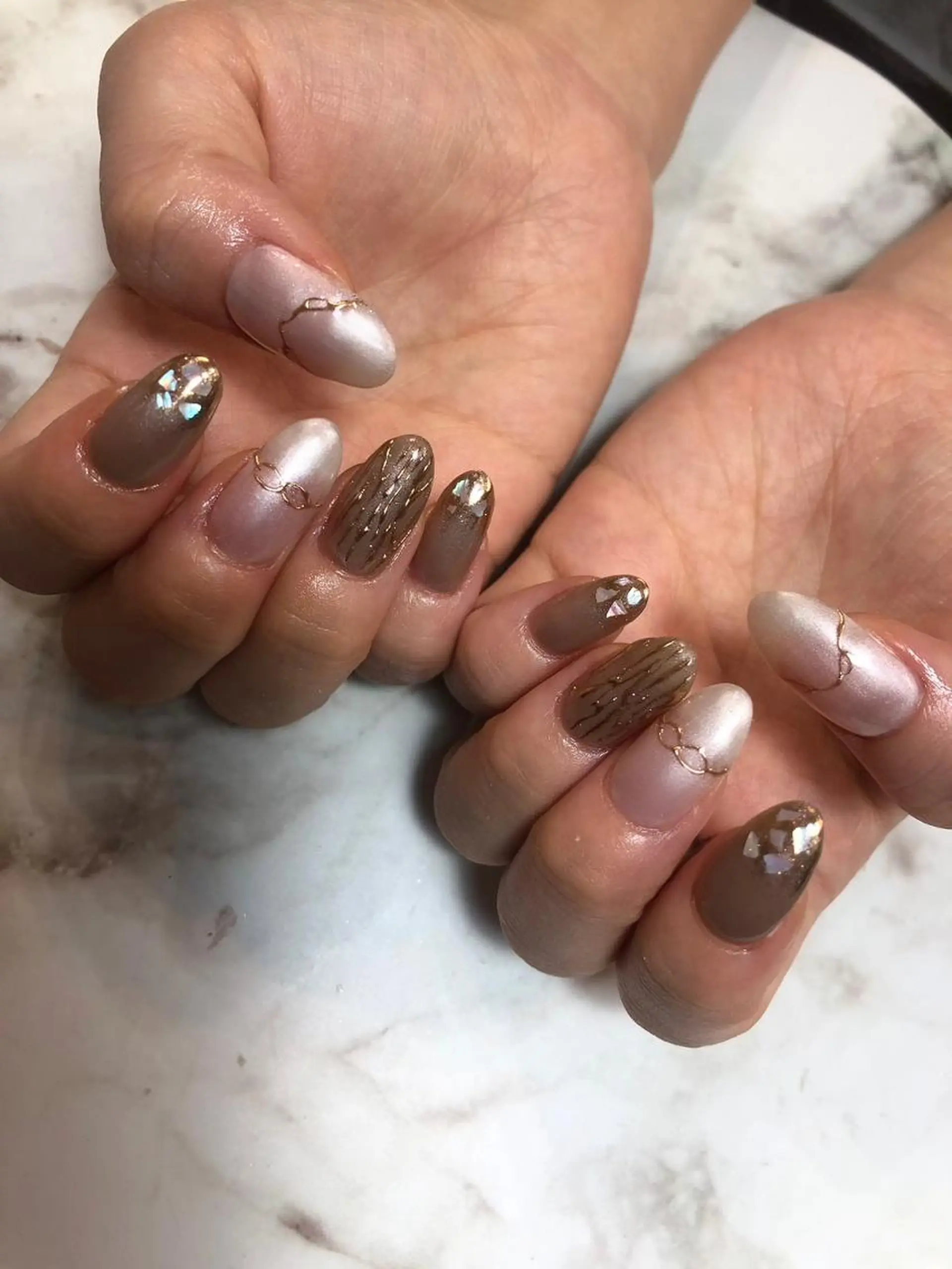 ネイル ハンドネイル Nailist Honamiのネイルデザイン