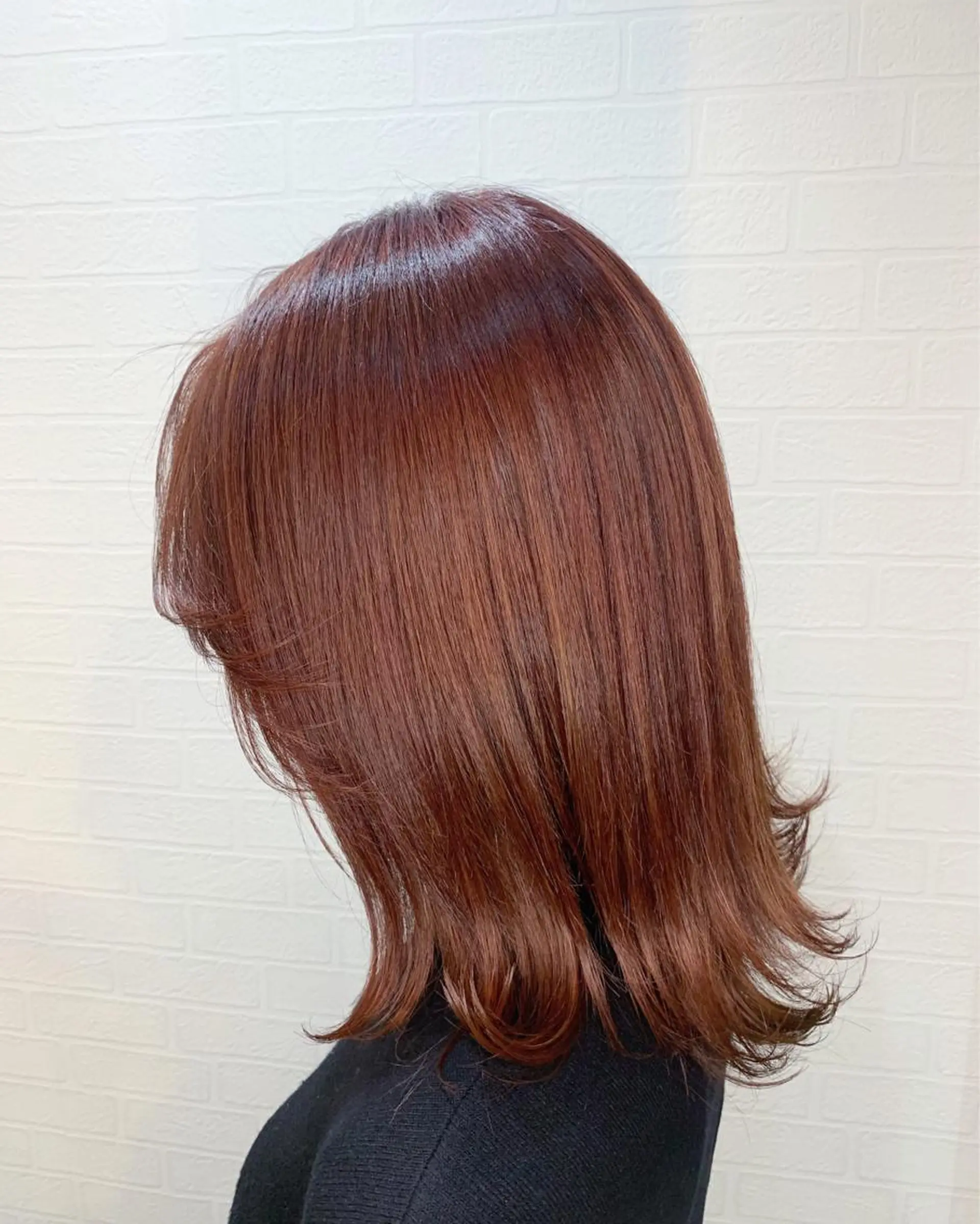 ミディアム カット トリートメント THREE 関根大のヘアスタイル