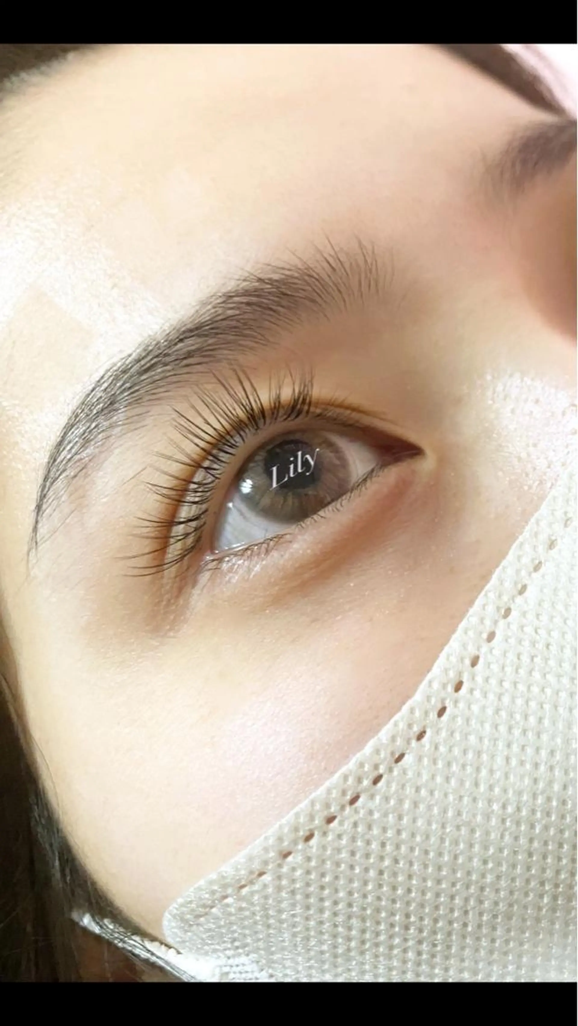 ヘアアレンジ メンズ マツエク・マツパ アイブロウ マツエク Lily 【yurie】のマツエク・マツパデザイン