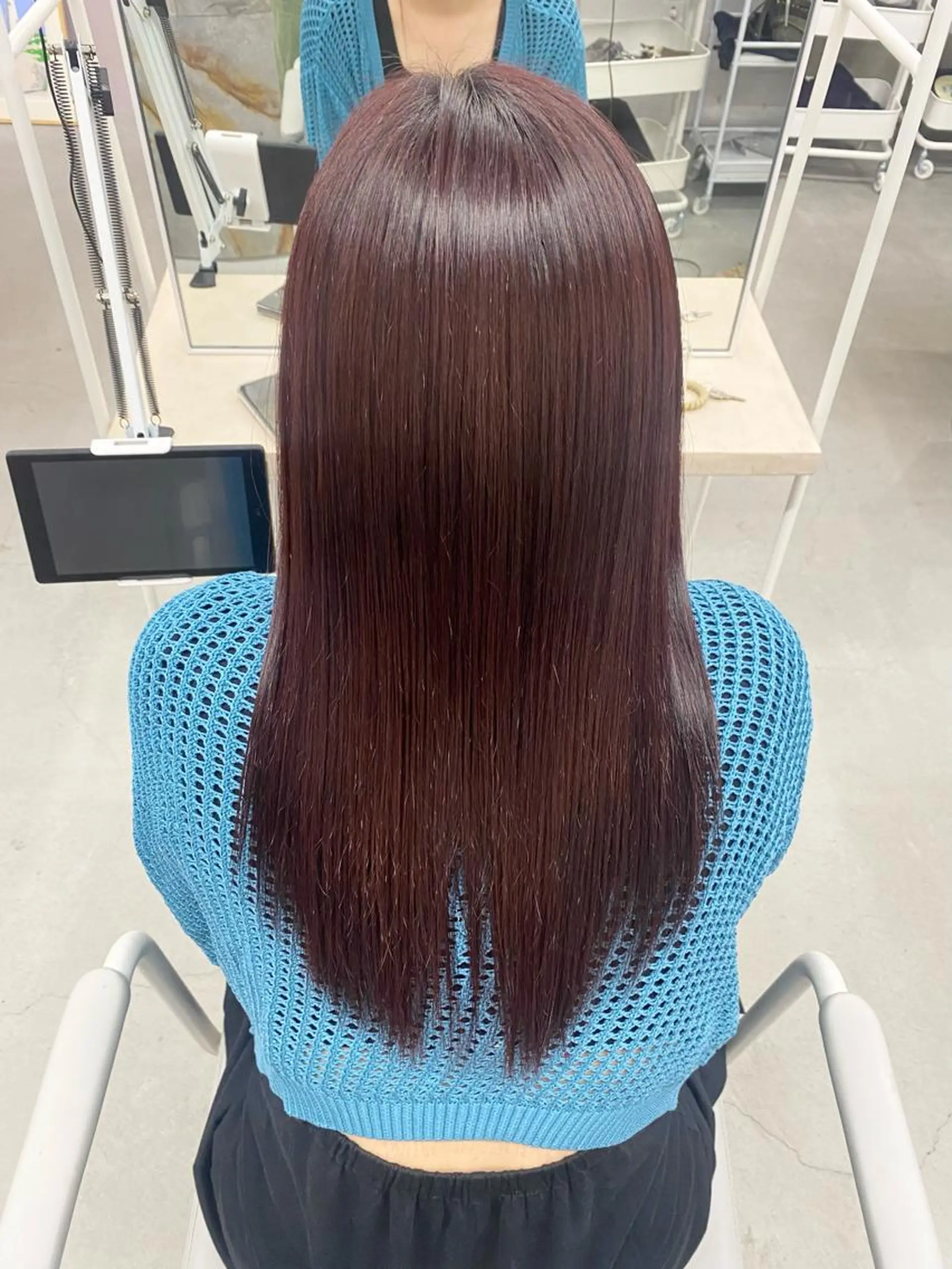 ロング カラー ヘアカラー トリートメント qulim所属・前橋 姫奈のヘアスタイル