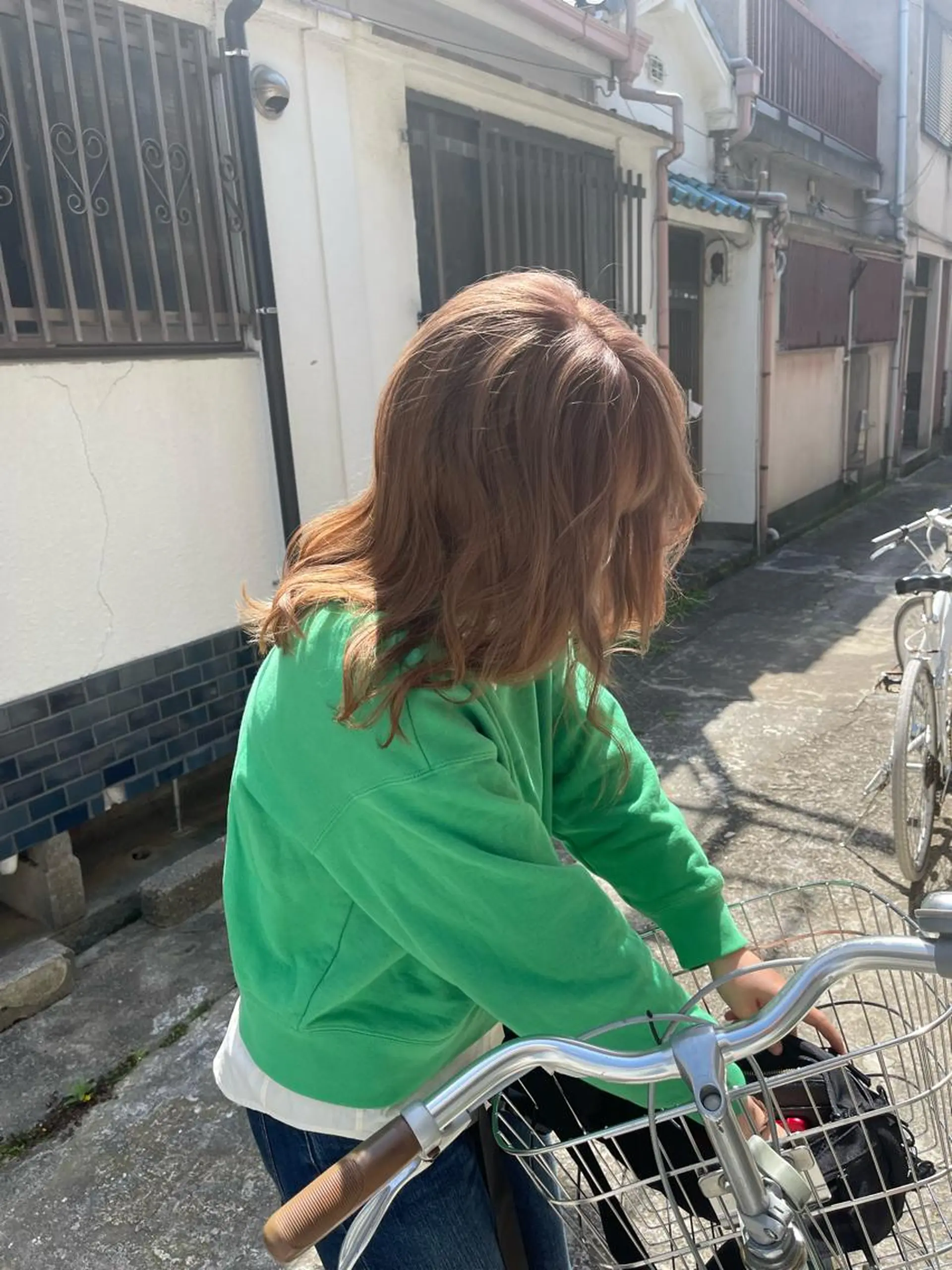 ロング カラー nowhere ノーウェアのヘアスタイル