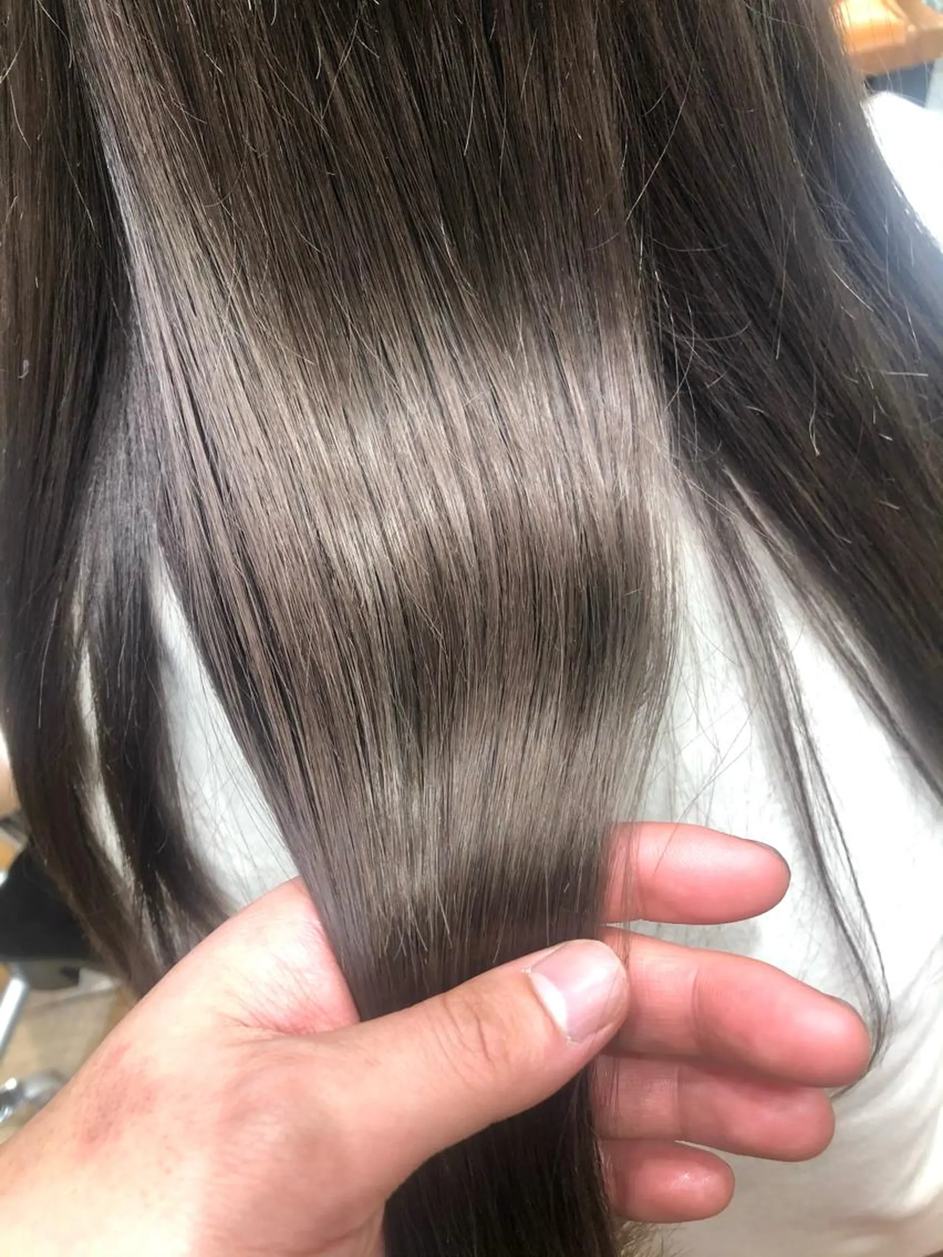 カラー 新宿✨顔周りカット 韓国ヘア/坂本亜裟海のヘアスタイル