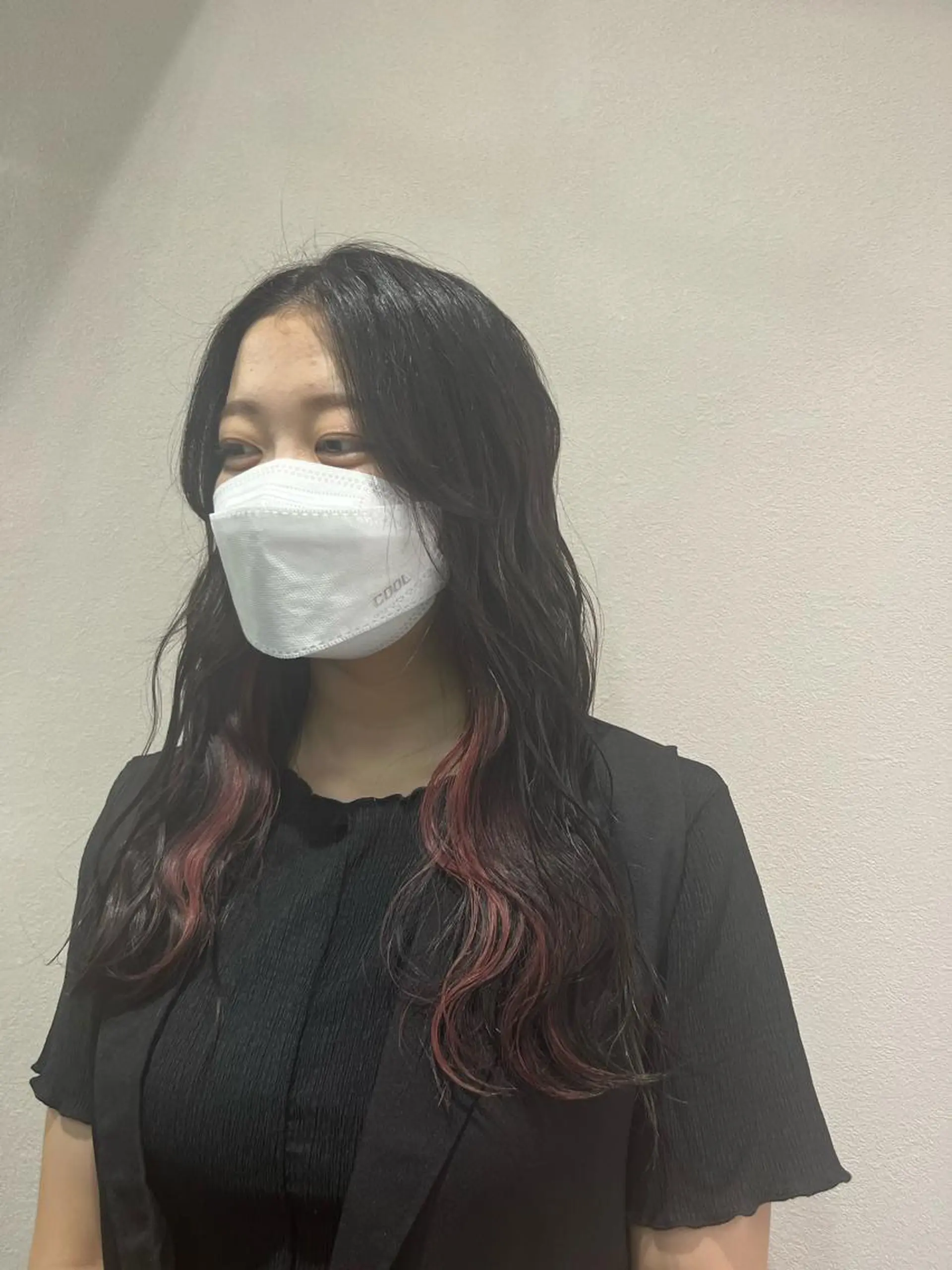 ロング カラー ピンクカラー YUZUKI 🌙のヘアスタイル