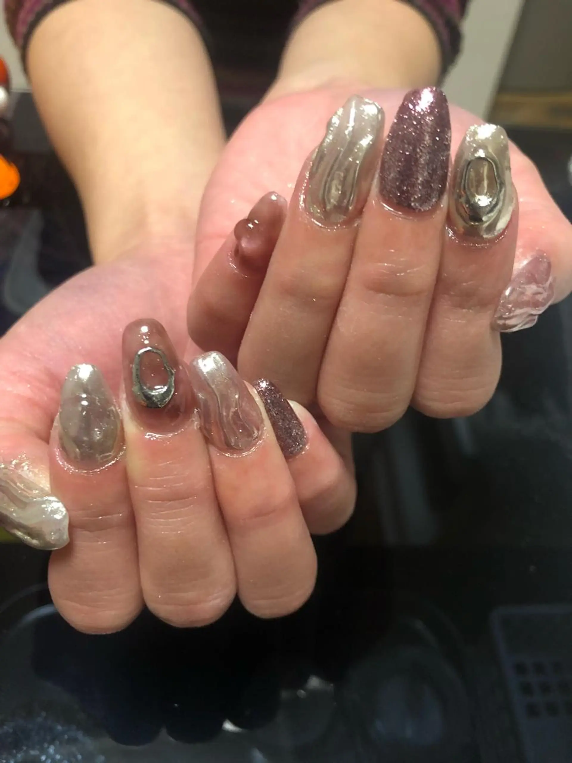 ネイル ハンドネイル 荒井 海輝のネイルデザイン