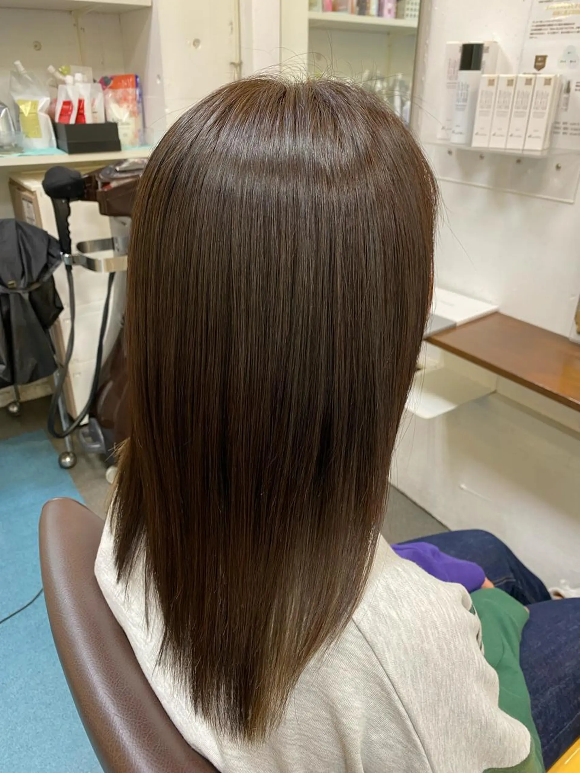 ロング カラー 髪質改善 カット ヘアカラー トリートメント 【髪質改善】に特化 オリーブオイルクラブのヘアスタイル