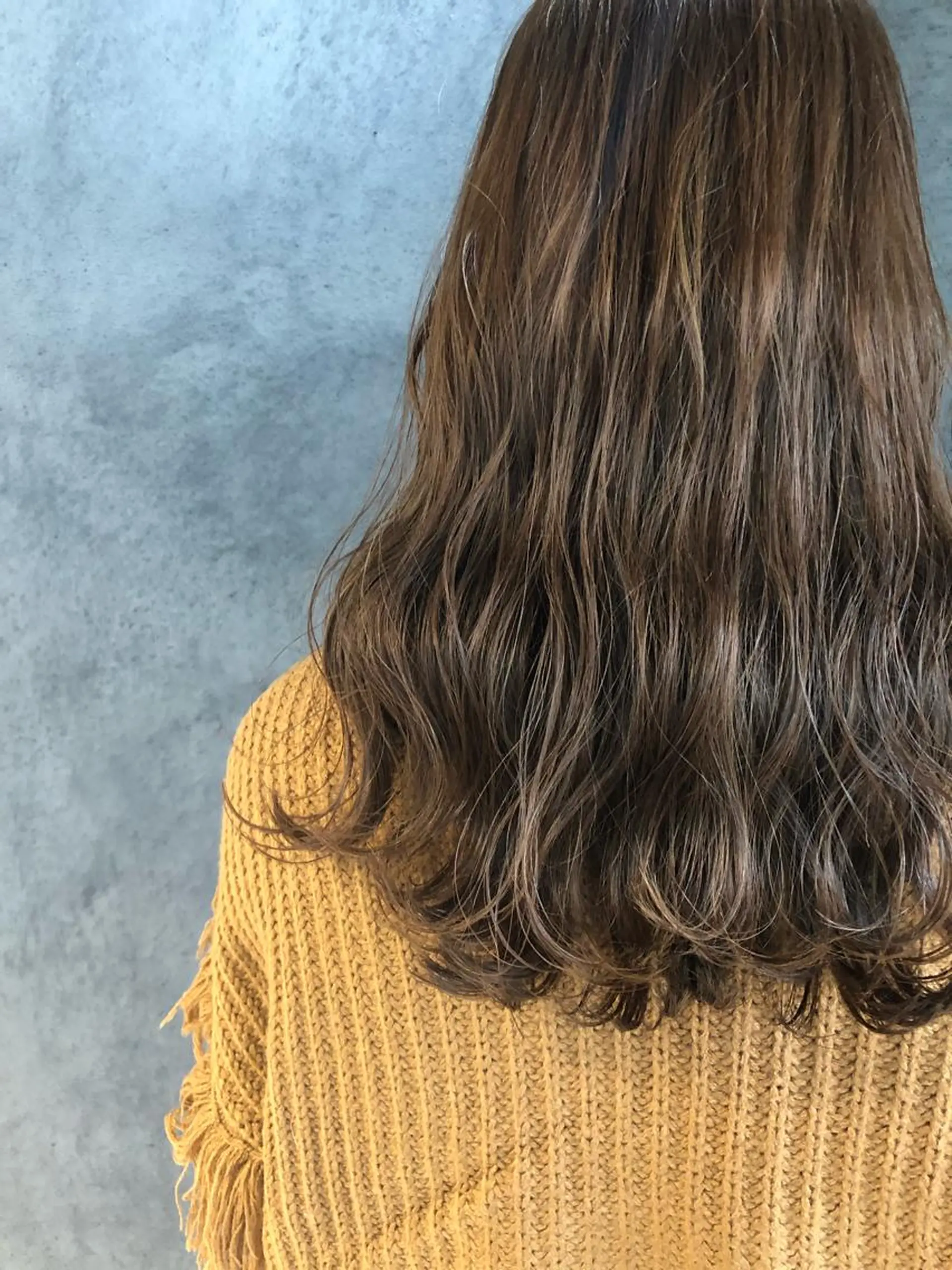 ロング カラー ヘアアレンジ メンズ キッズ ネイル マツエク・マツパ 透明感カラー🤎 ゆりのヘアスタイル