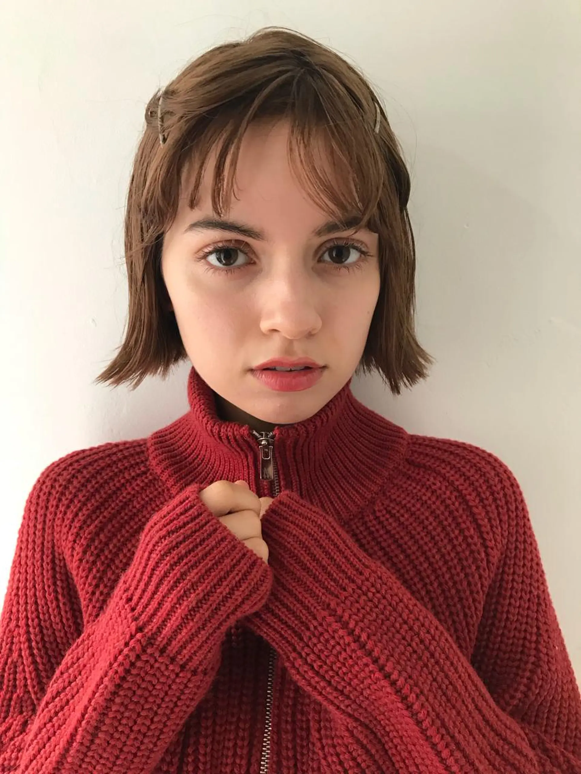 ミディアム カット ヘアカラー トリートメント pole/apartment所属・💓パーマ，💗 レイヤーカットのヘアスタイル