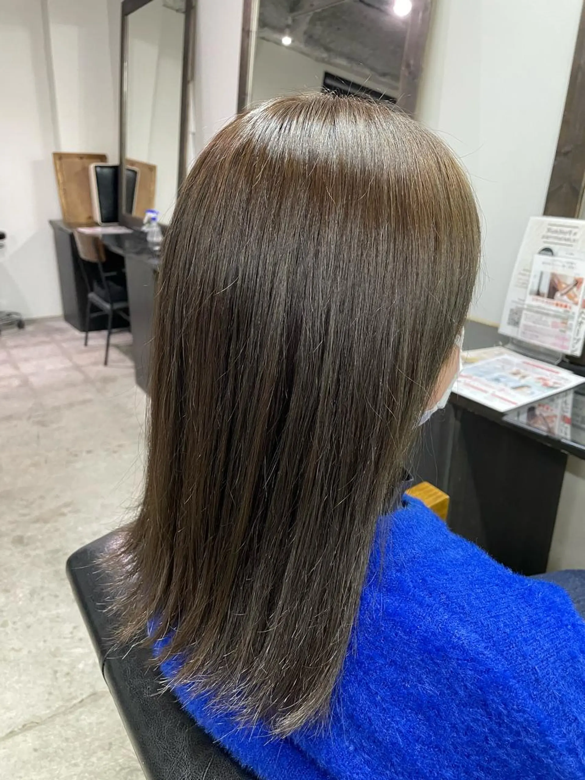 ミディアム カラー BUDDY  BROWN所属・林 真那のヘアスタイル