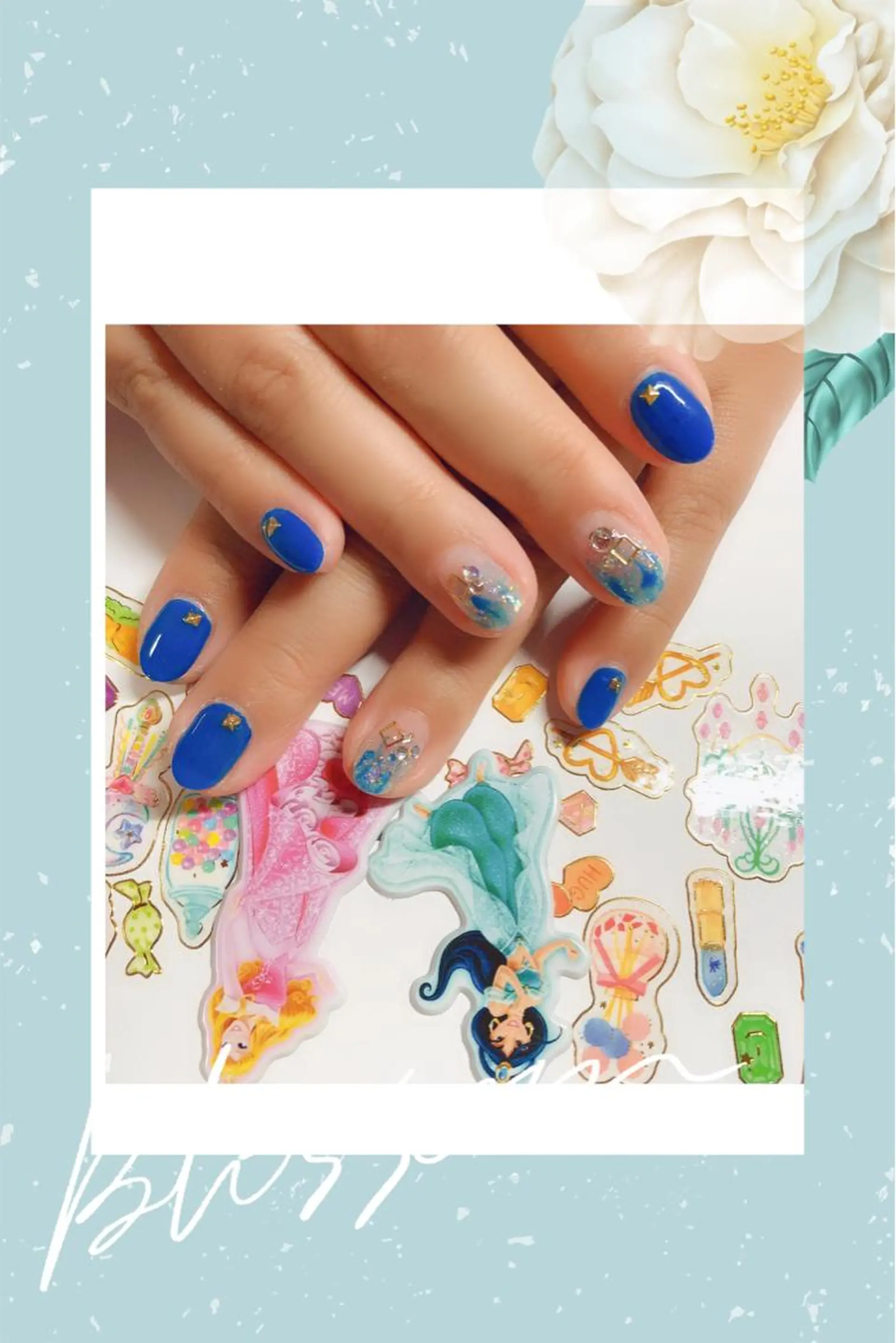 ネイル ラベンダー💖日暮里 ルル💖ネイルのネイルデザイン