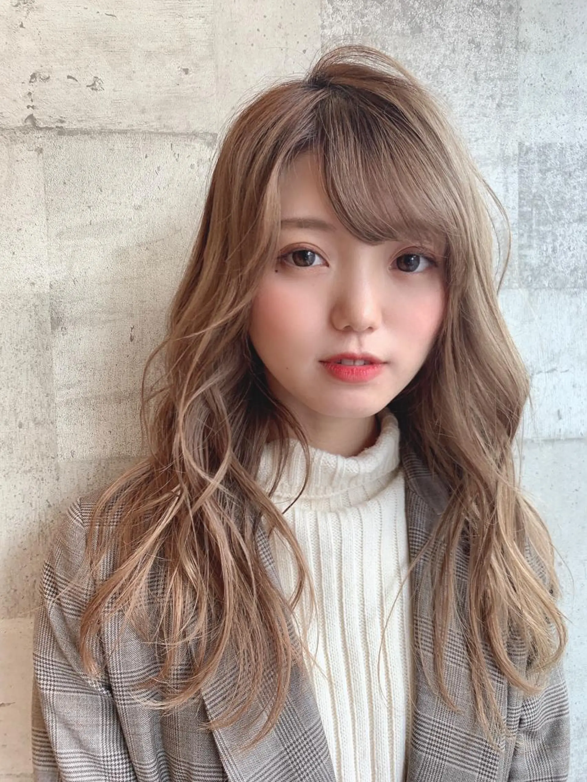 セミロング カラー 〜貴女の人生に寄り添 う〜オダ　ジュンペイのヘアスタイル