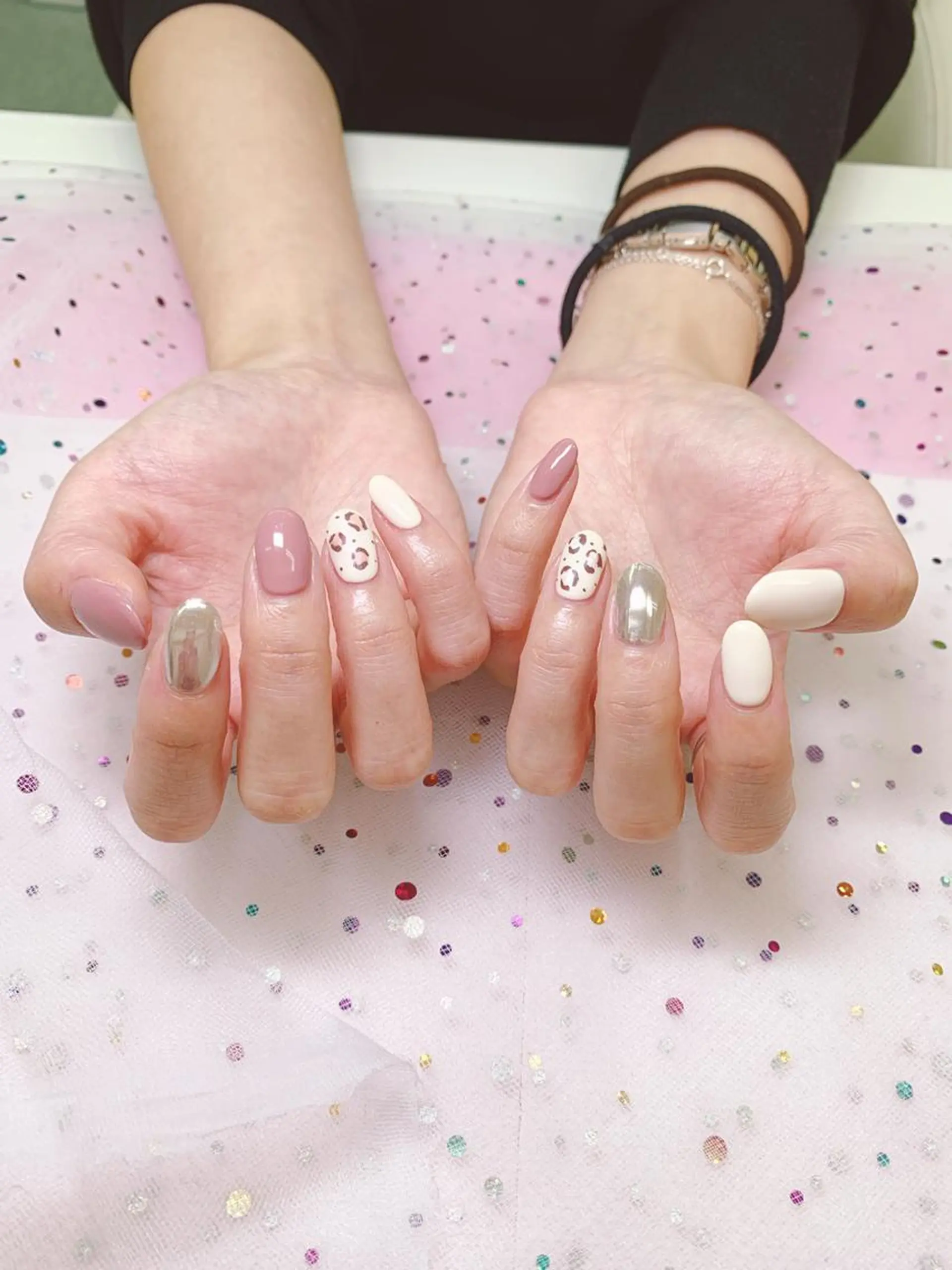 ネイル 🦋ネイルサロン ブラン🌈ゆりのネイルデザイン