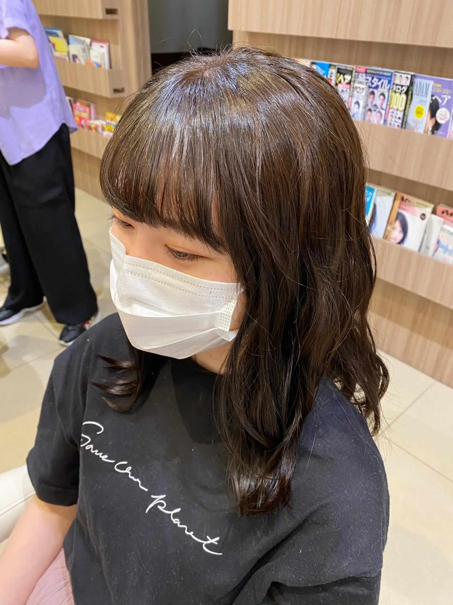 セミロング パーマ カット 縮毛矯正 men's美容師 Maturi✄のヘアスタイル