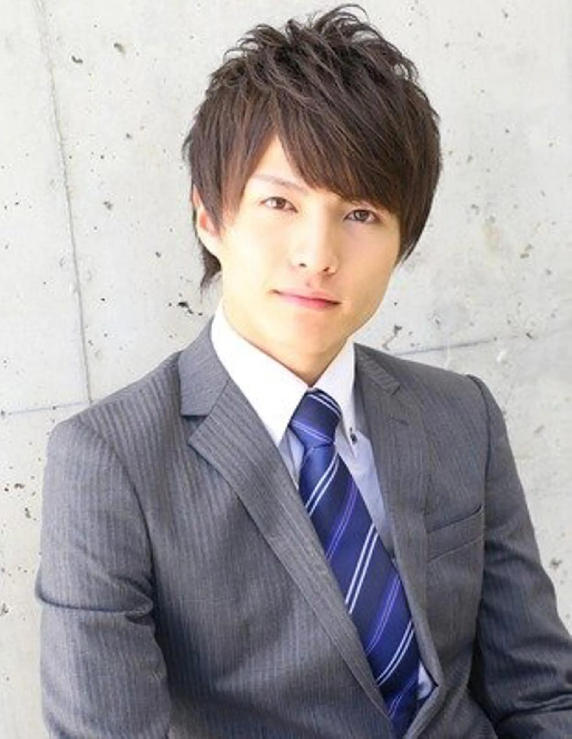 ショート カラー パーマ メンズ Soleria 田中慎一のヘアスタイル