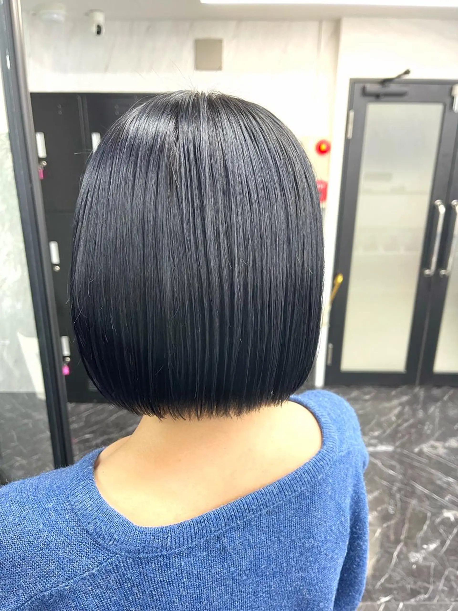 ミディアム カラー 髪質改善/堀江 ケアカラーtoshiのヘアスタイル