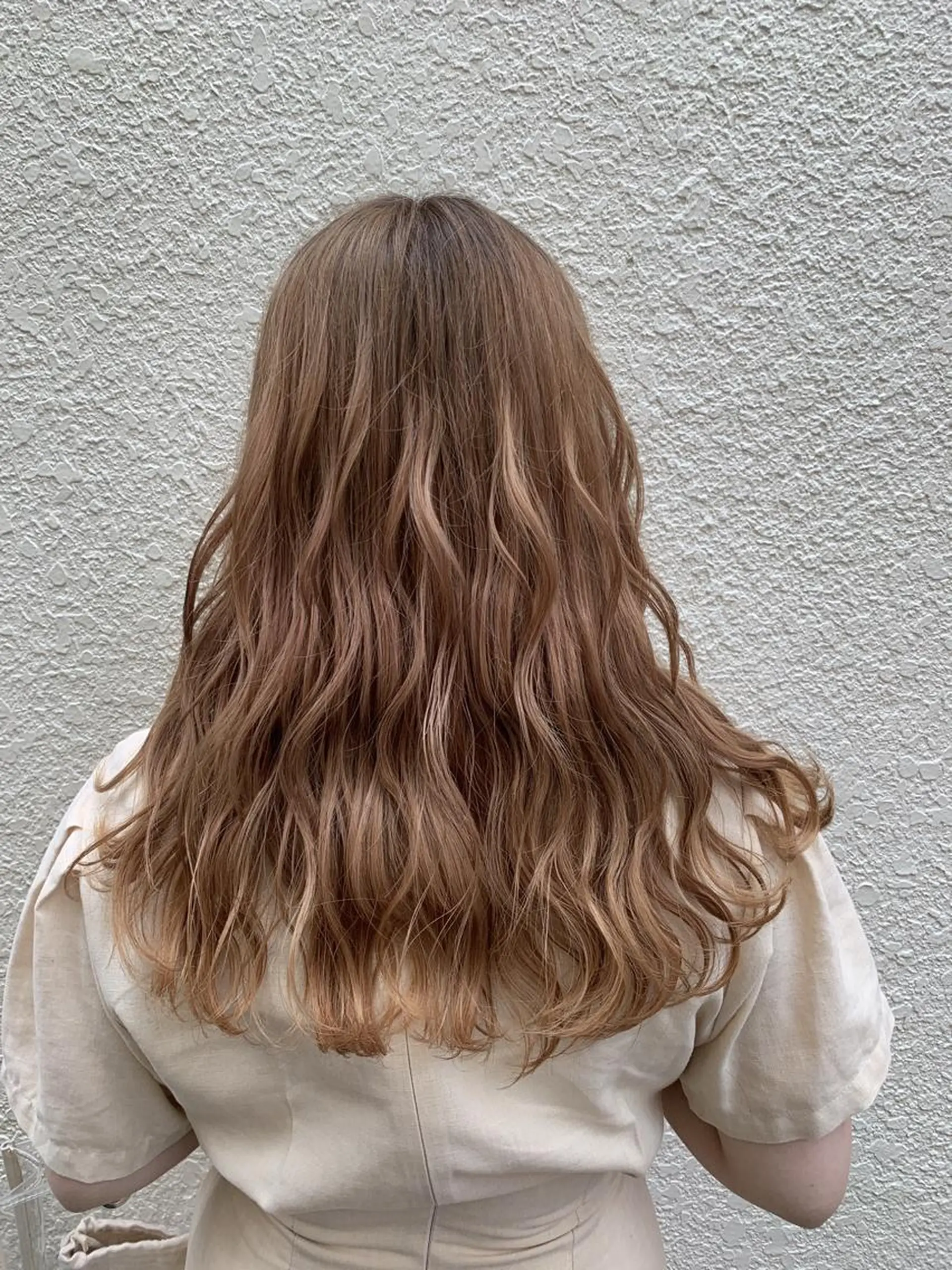 ロング カラー アッシュ ベージュカラー カット ヘアカラー トリートメント Sachiko ❤︎‬Pressのヘアスタイル