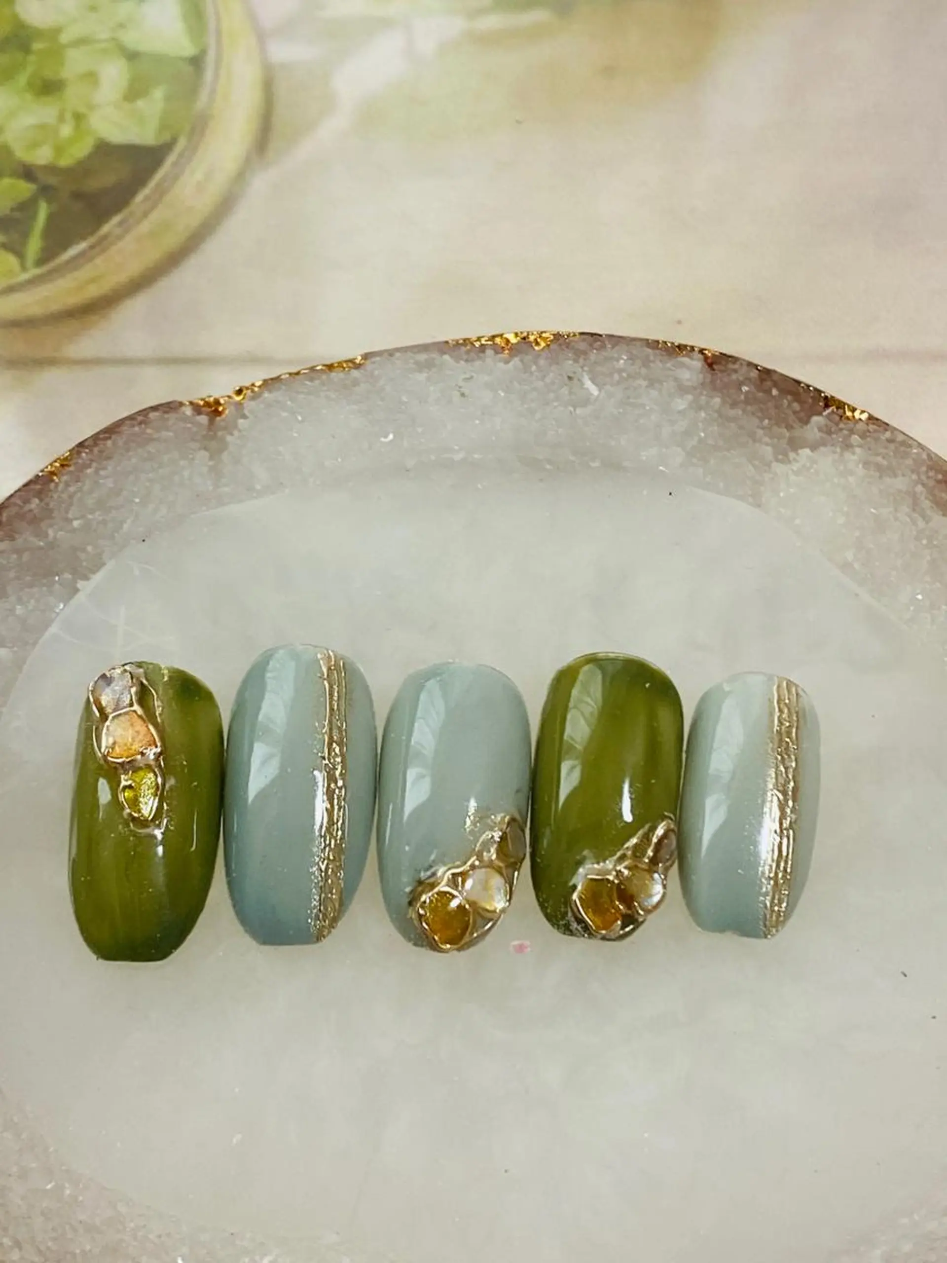 ネイル 自宅ネイルサロン ♦️nuance♦️のネイルデザイン