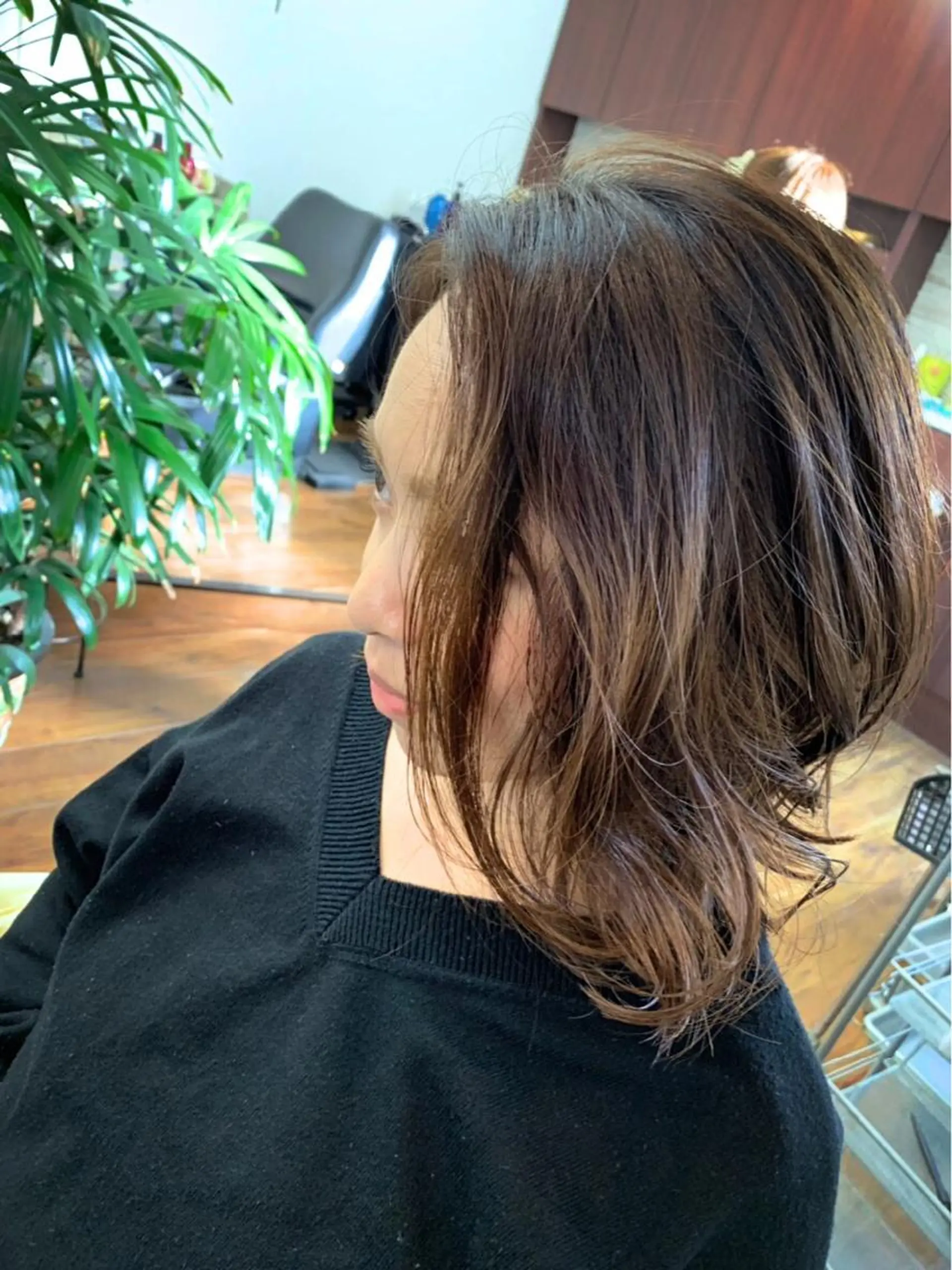 ミディアム ヘアと眉Otsuka Hikari💆‍♀のヘアスタイル