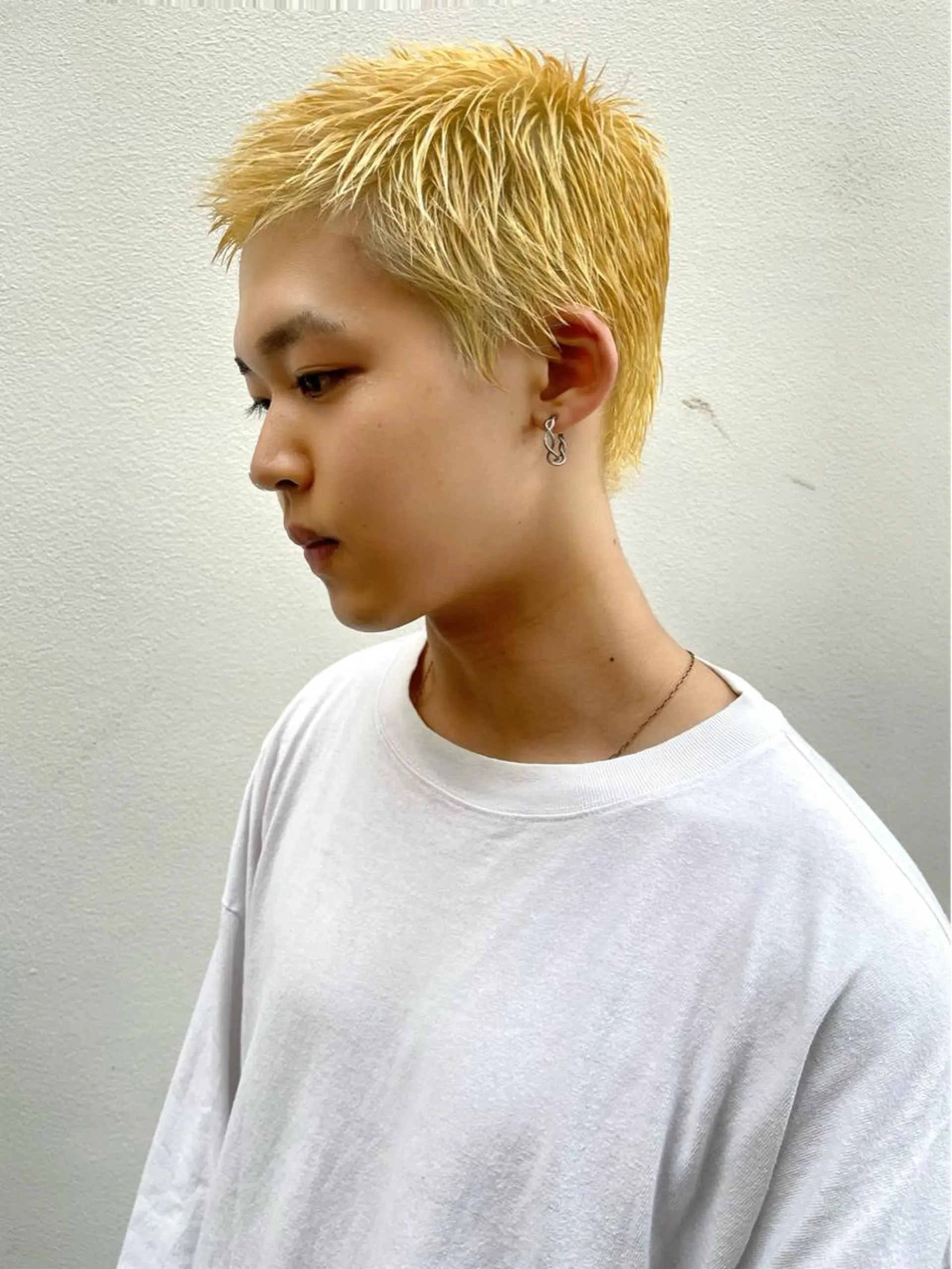 ショート カラー ヘアアレンジ メンズ メンズベリーショート ベリーショート ショートヘア カット ヘアカラー トリートメント ヘッドスパ ヘアセット 〽️magico/ ウルフDaiki〽️のヘアスタイル