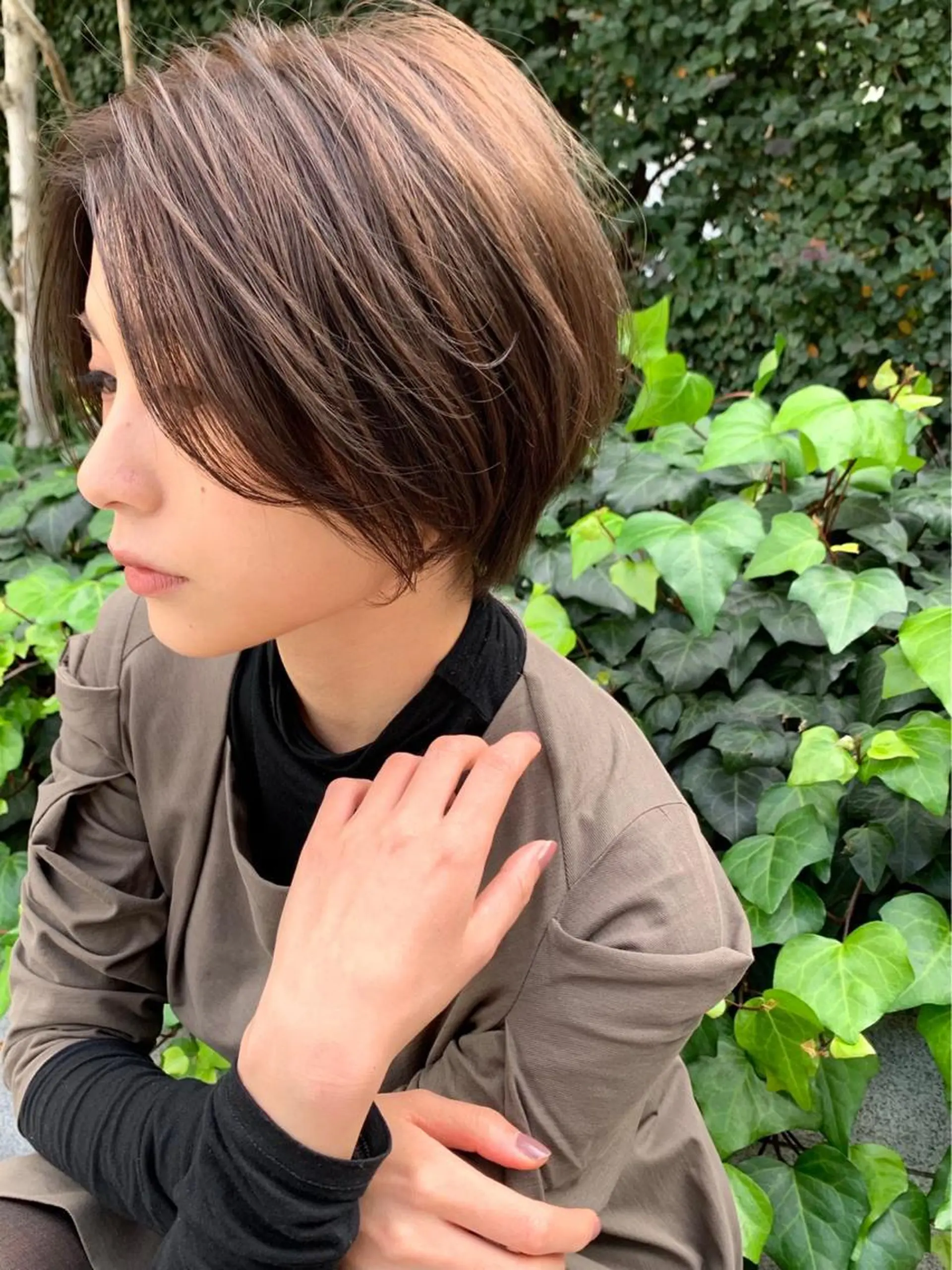 ショート ショートヘア カット ヘアカラー トリートメント Toiro 中目黒のヘアスタイル