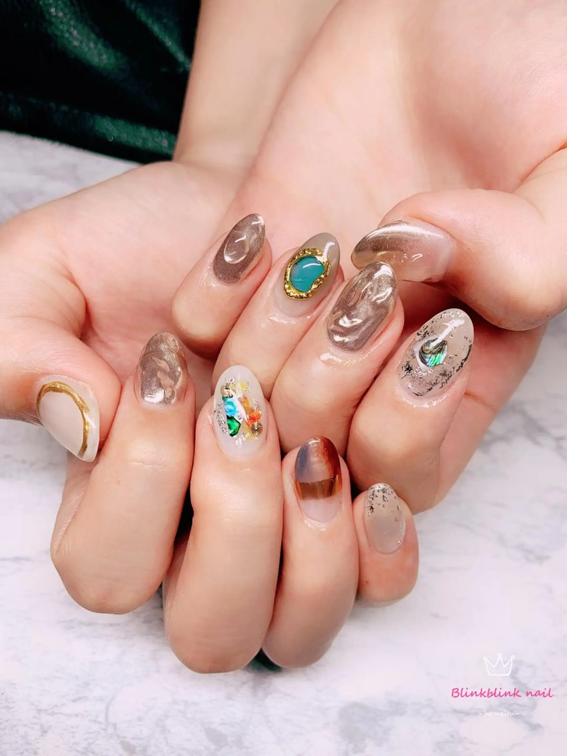 ミディアム ネイル Style Nailのネイルデザイン