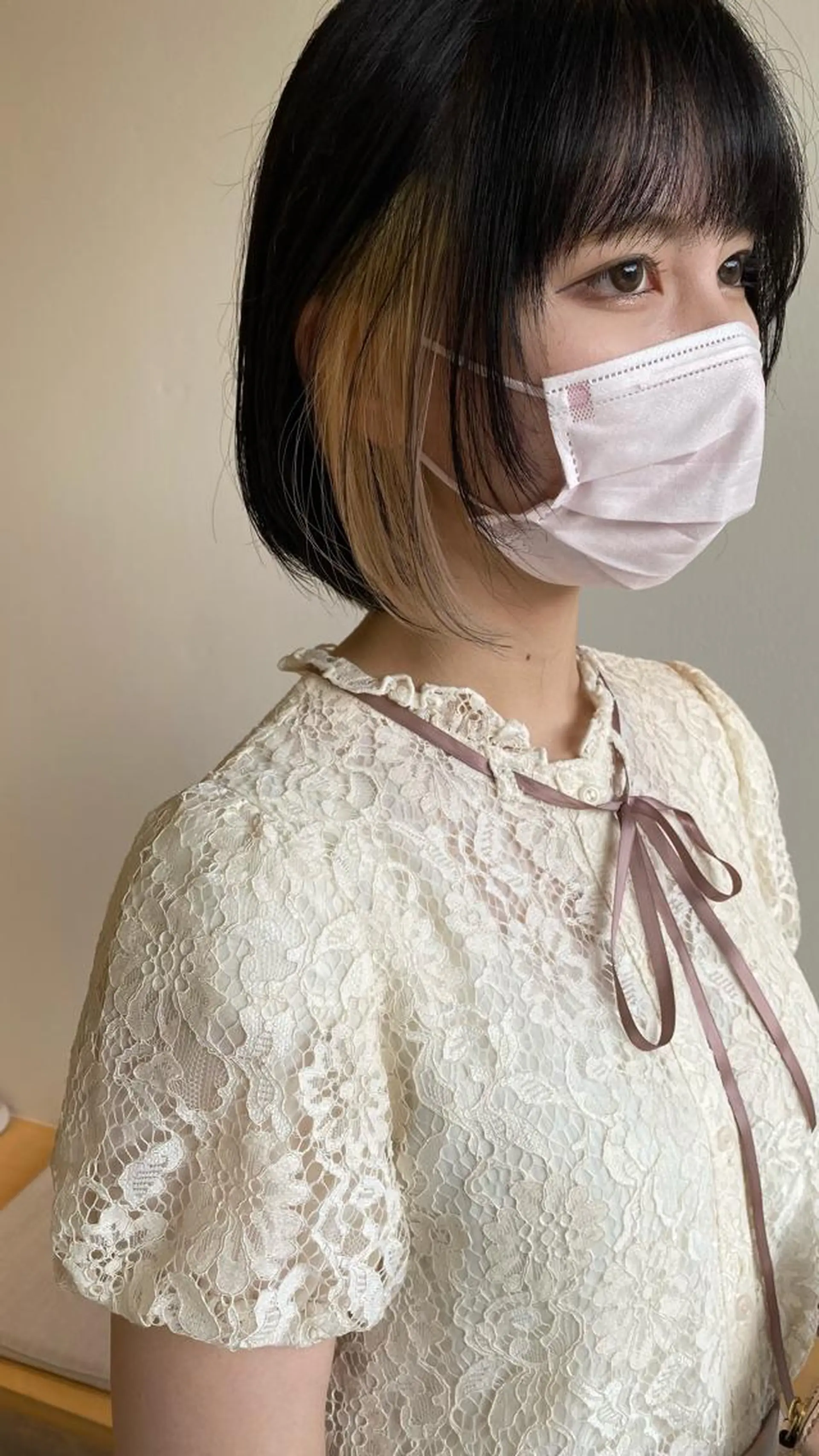 ショート カラー ブロンド 樋口 雄稀のヘアスタイル