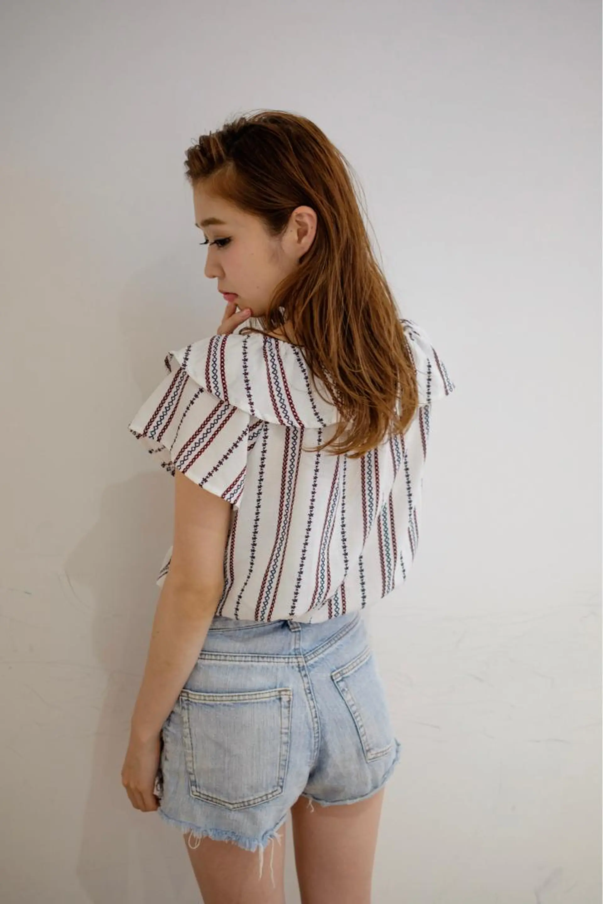 ロング ロング 佐藤 旭のヘアスタイル