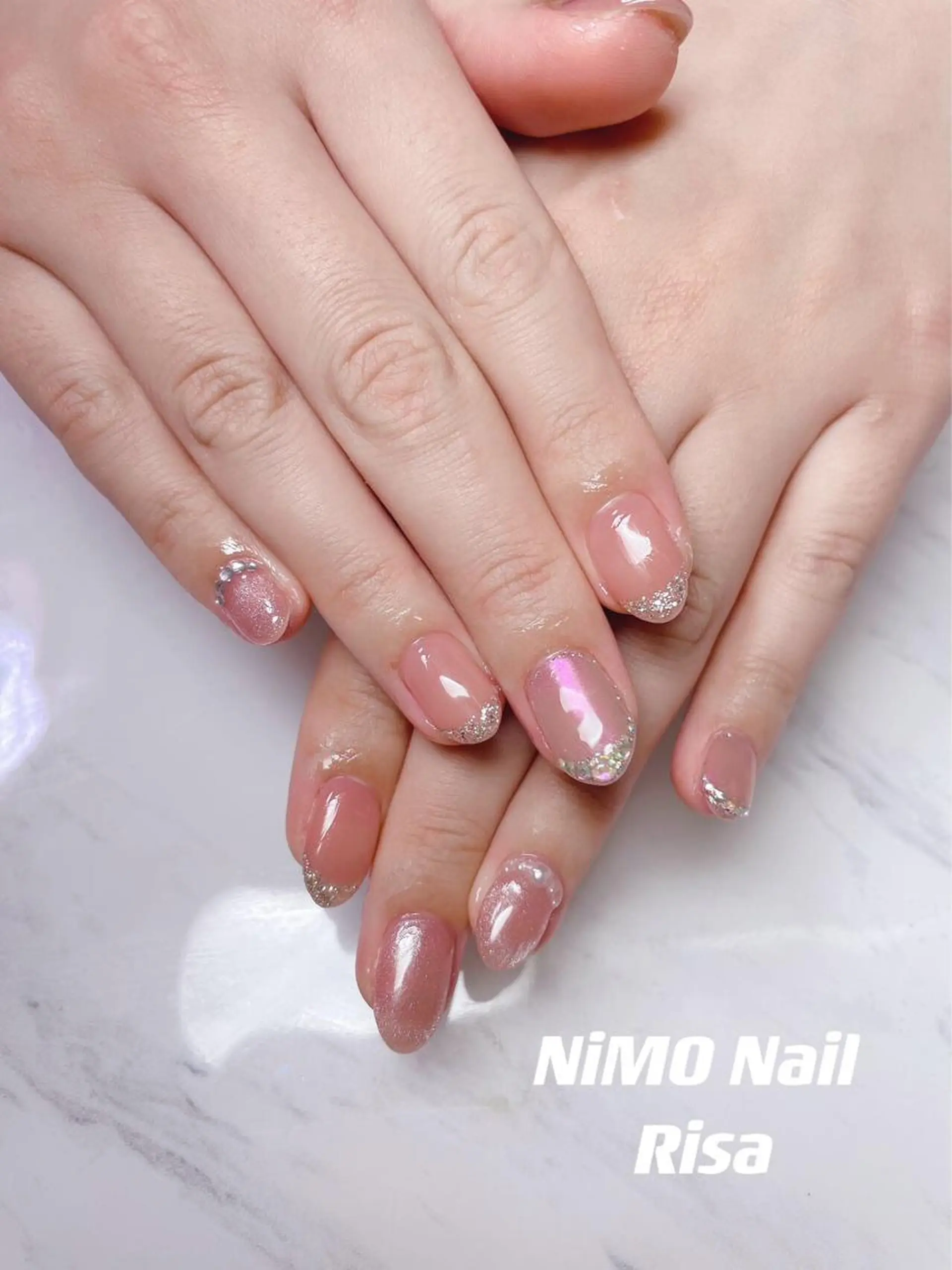 ネイル ハンドネイル RI SA☀️ リサのネイルデザイン