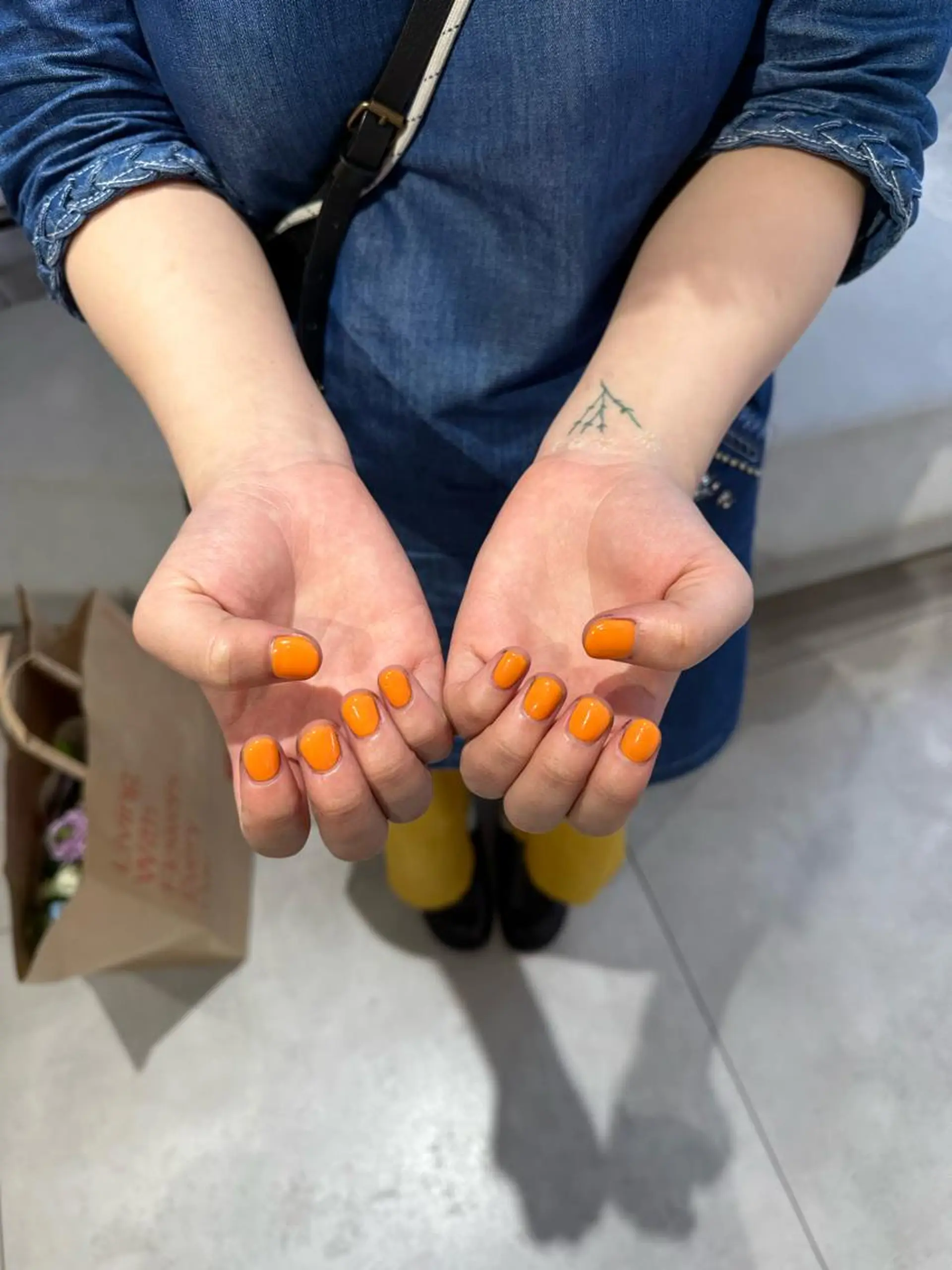 ミディアム ヘアアレンジ ネイル ハイトーン特化 pepe🎀のヘアスタイル