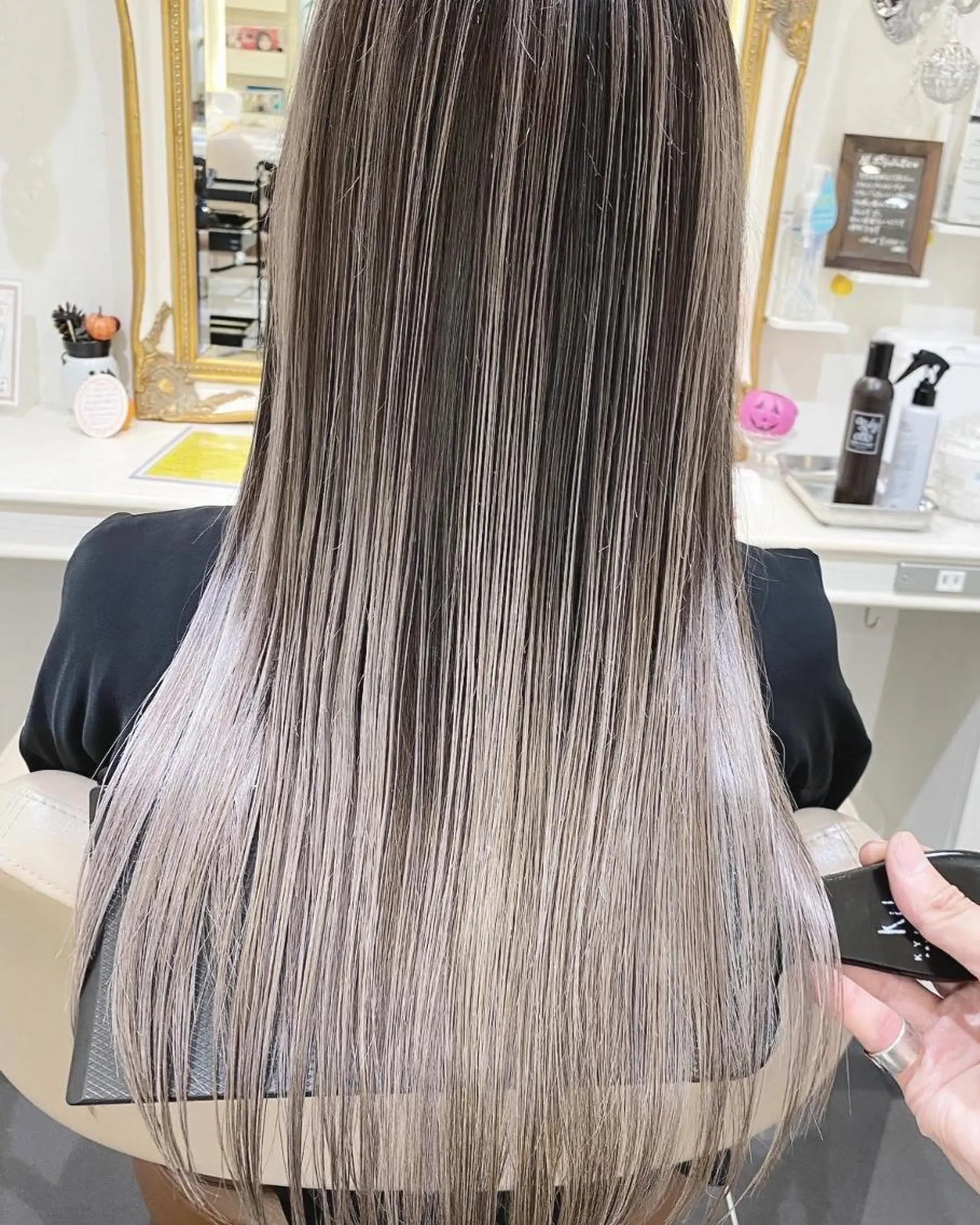 ロング カラー 髪質改善 ヘアカラー トリートメント 高橋凜/髪質改善/ 縮毛矯正/カラーのヘアスタイル