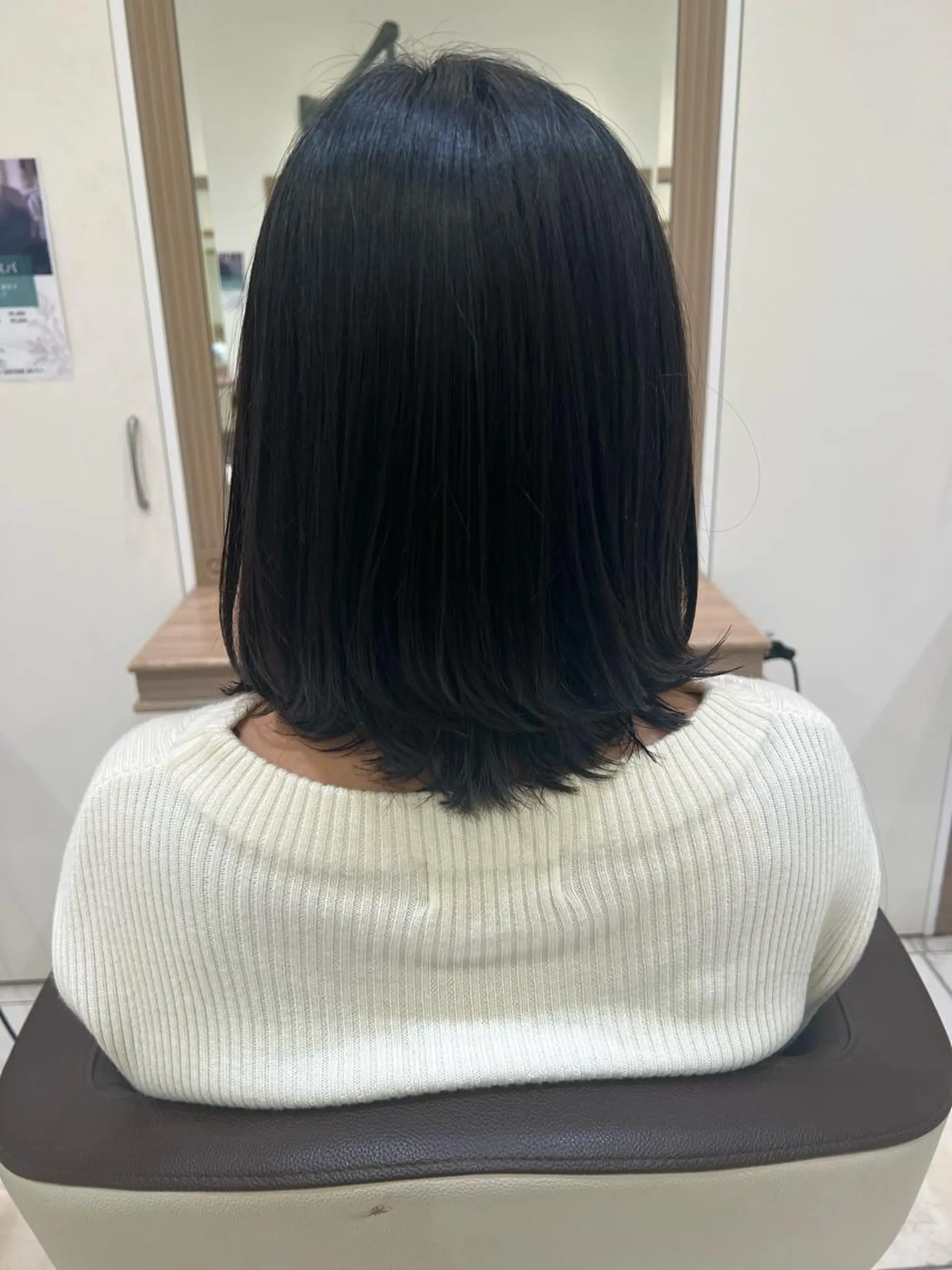 ミディアム 顔周り/韓国レイヤー junkaのヘアスタイル