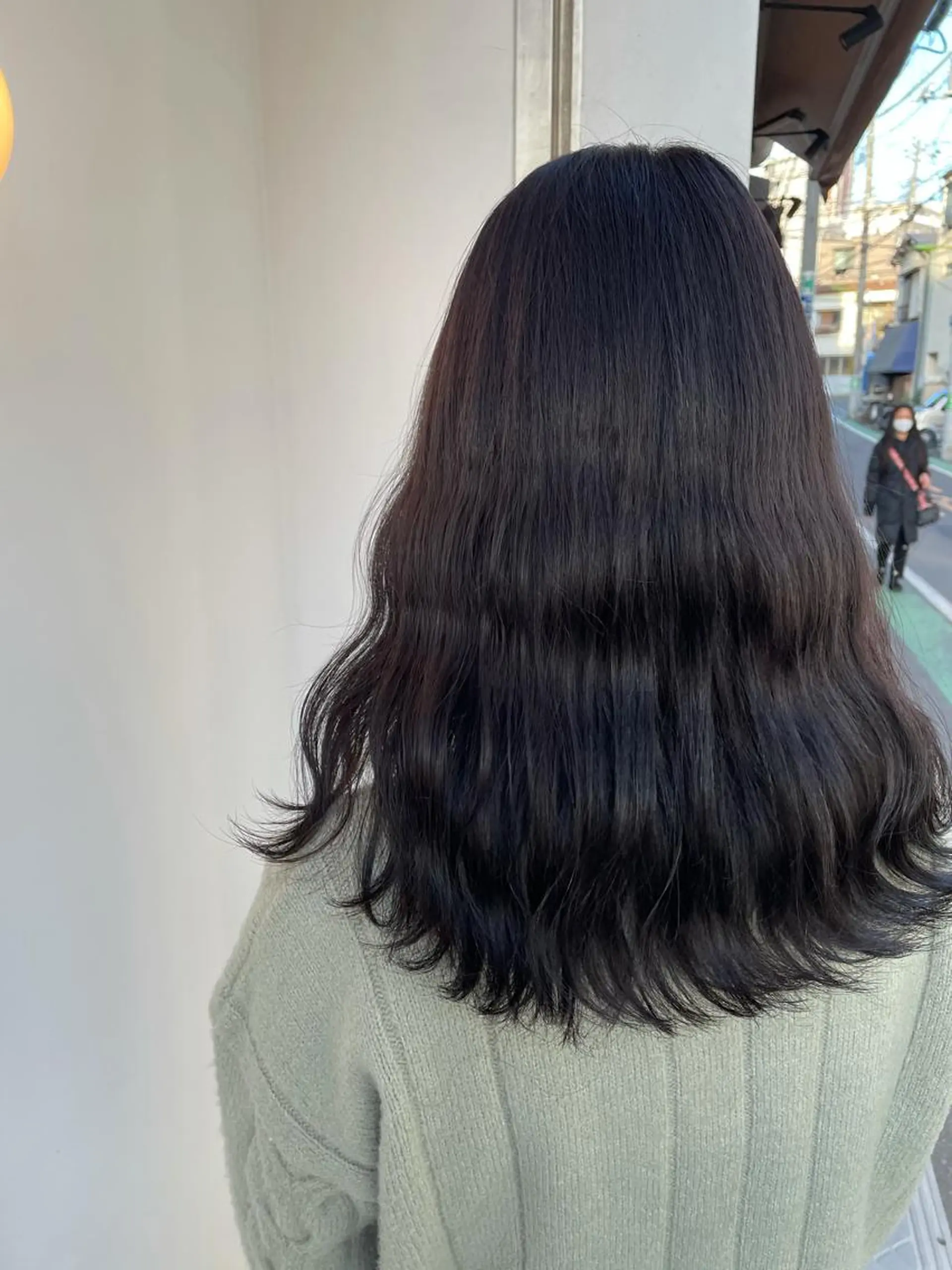 セミロング カラー 透明感カラー グレージュ ヘアカラー 中目黒🌼 🌼ハナのヘアスタイル