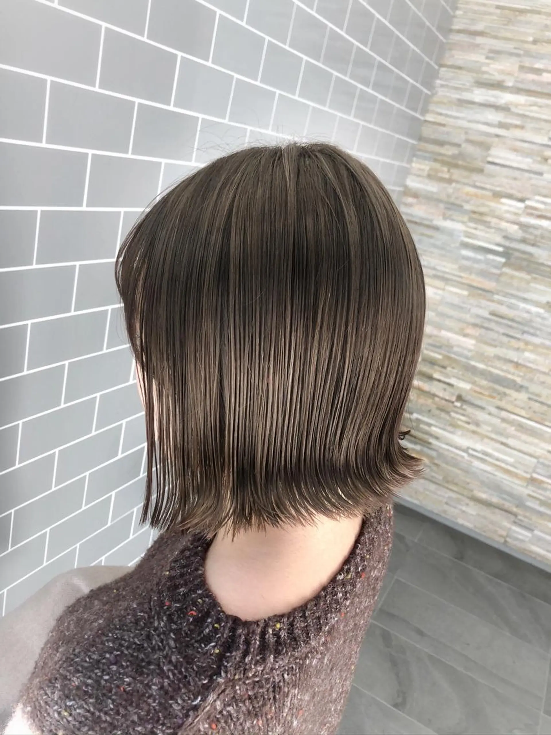 ショート レイヤー特化/小顔顔 周り/セノ/表参道のヘアスタイル