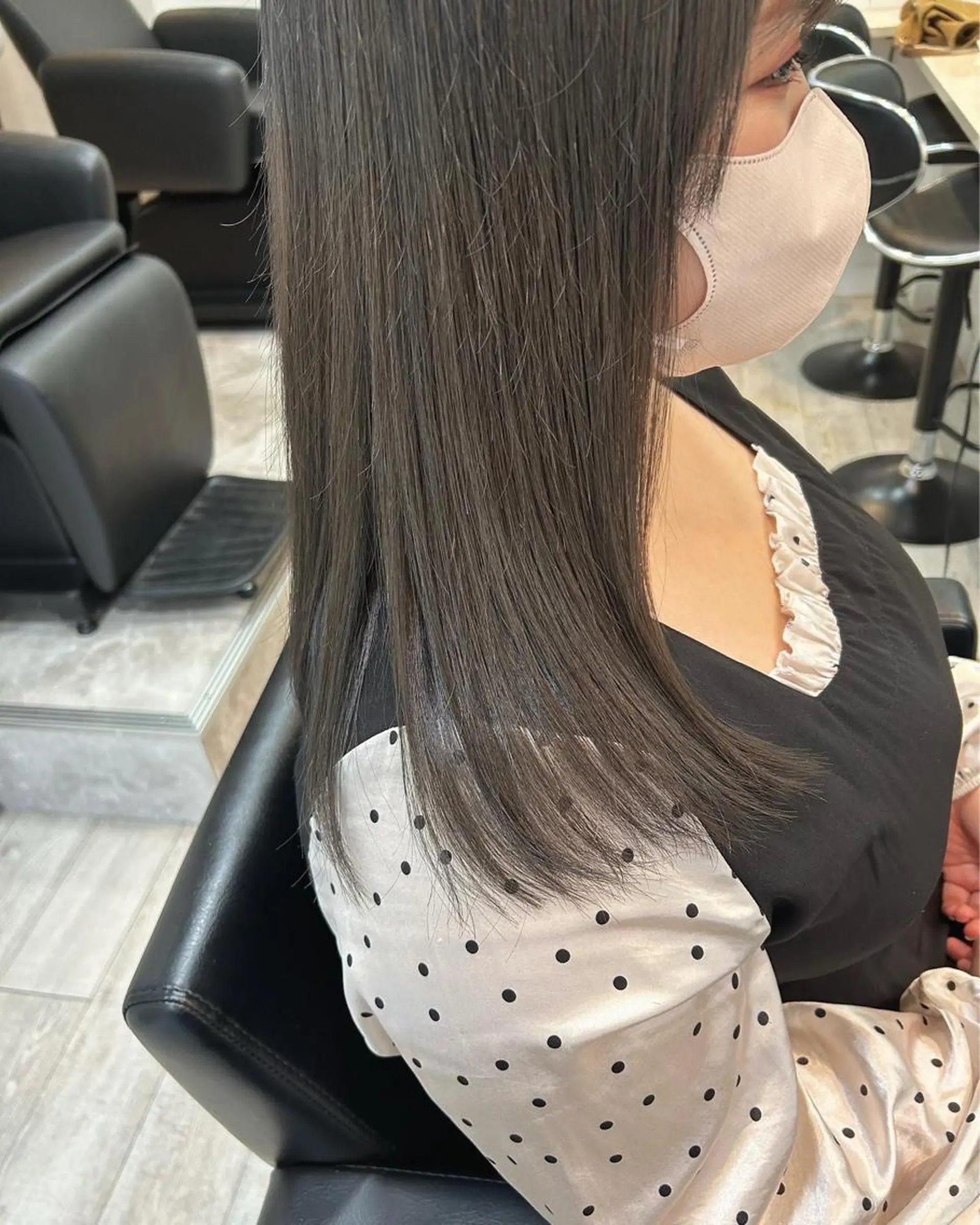 ロング カラー ヘアアレンジ 代表🎀 ふわモテ愛 され髪🩷yumiのヘアスタイル