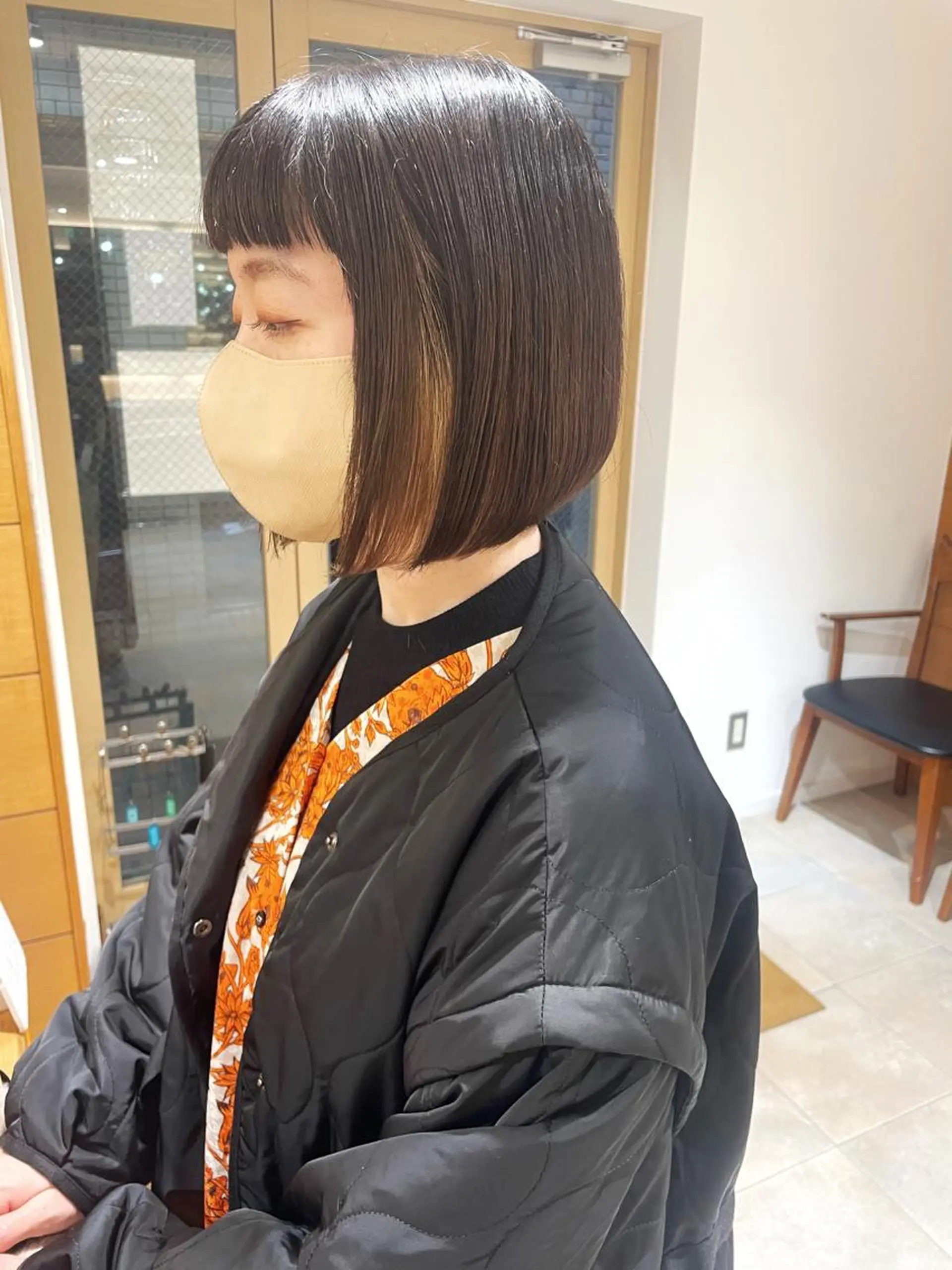 ショート カット トリートメント 齋藤 咲のヘアスタイル