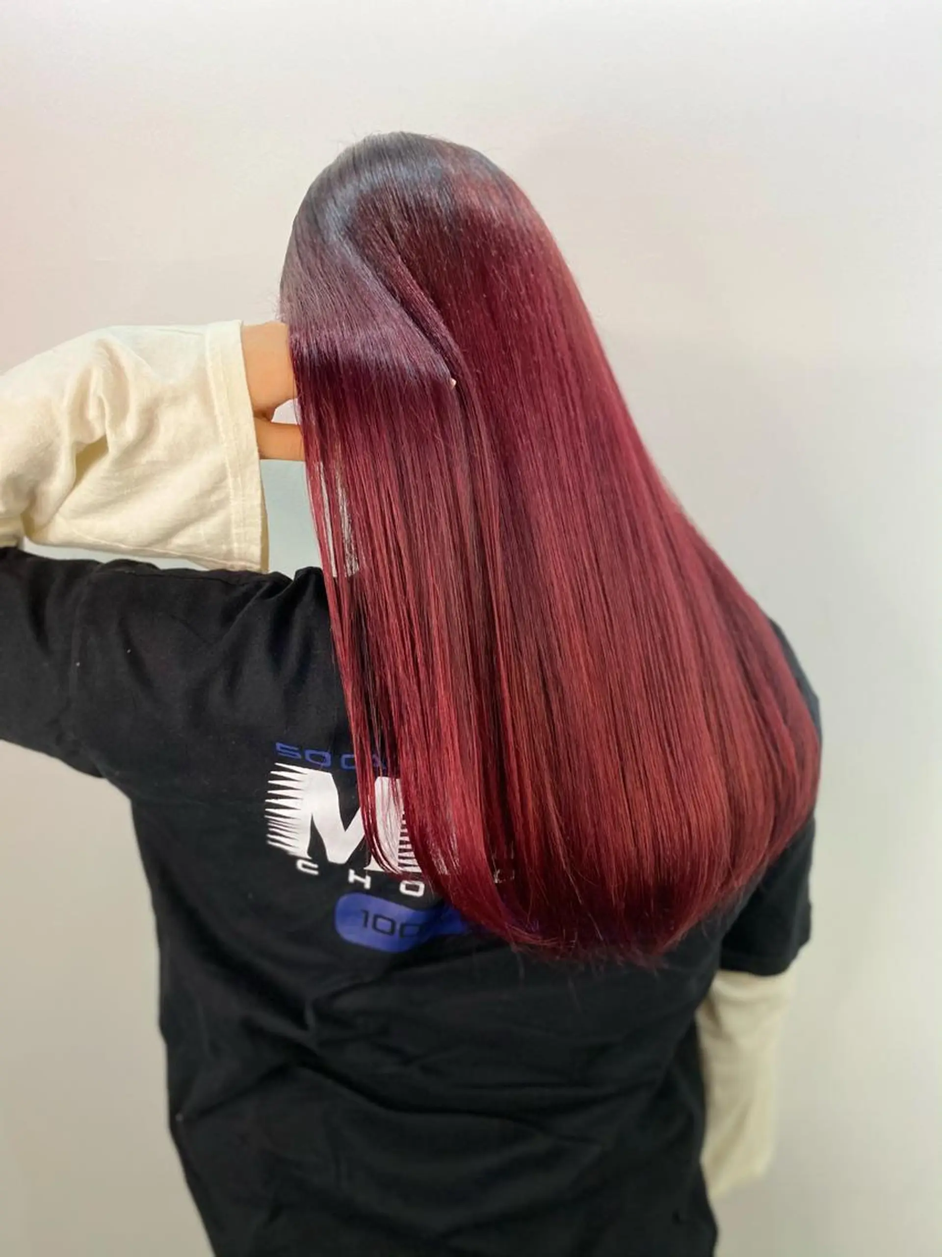 ロング opus 店長大和 レイヤー/赤み消しのヘアスタイル