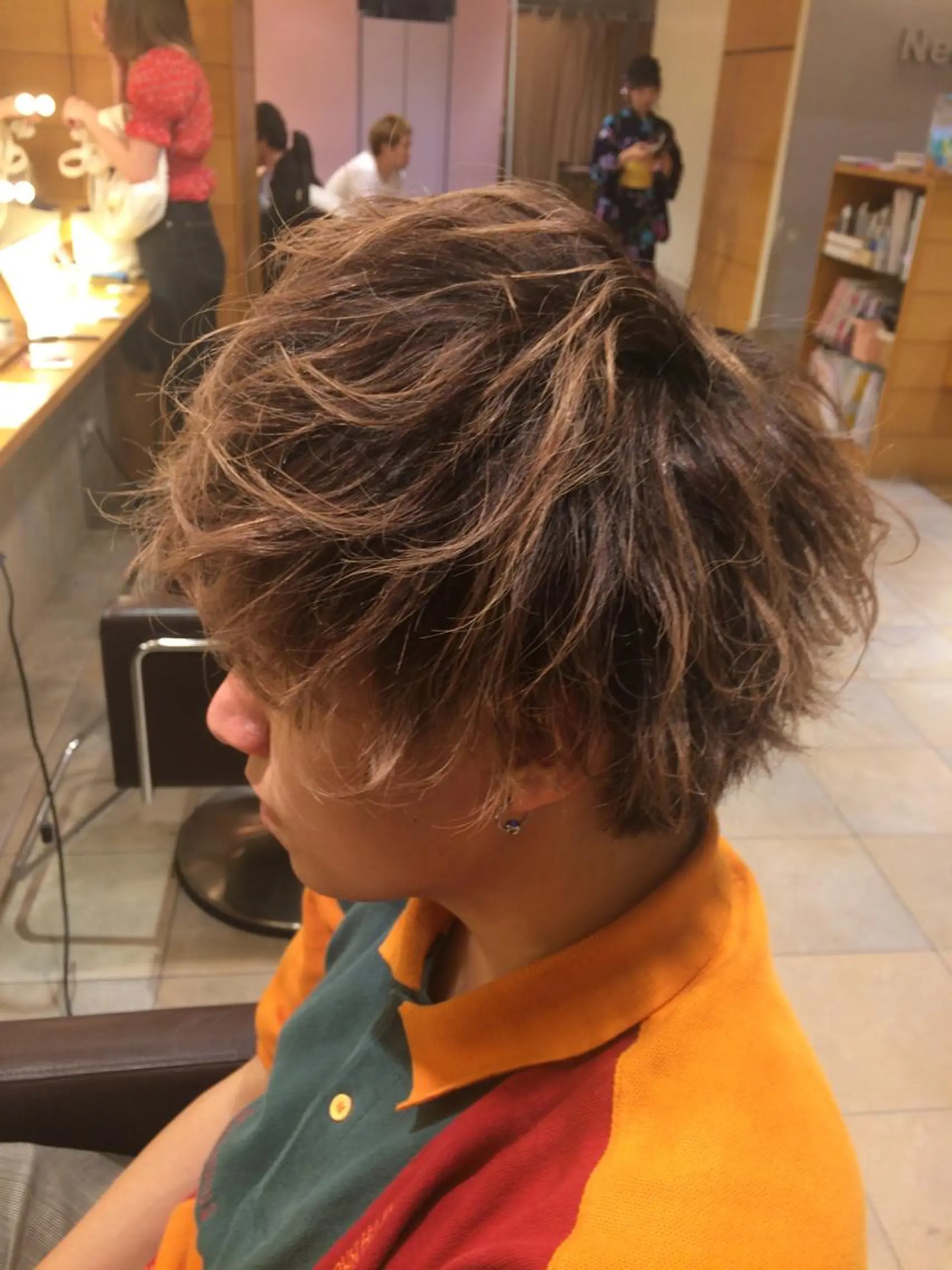 カラー パーマ ヘアアレンジ メンズ メンズパーマの巨匠 鈴木純のヘアスタイル