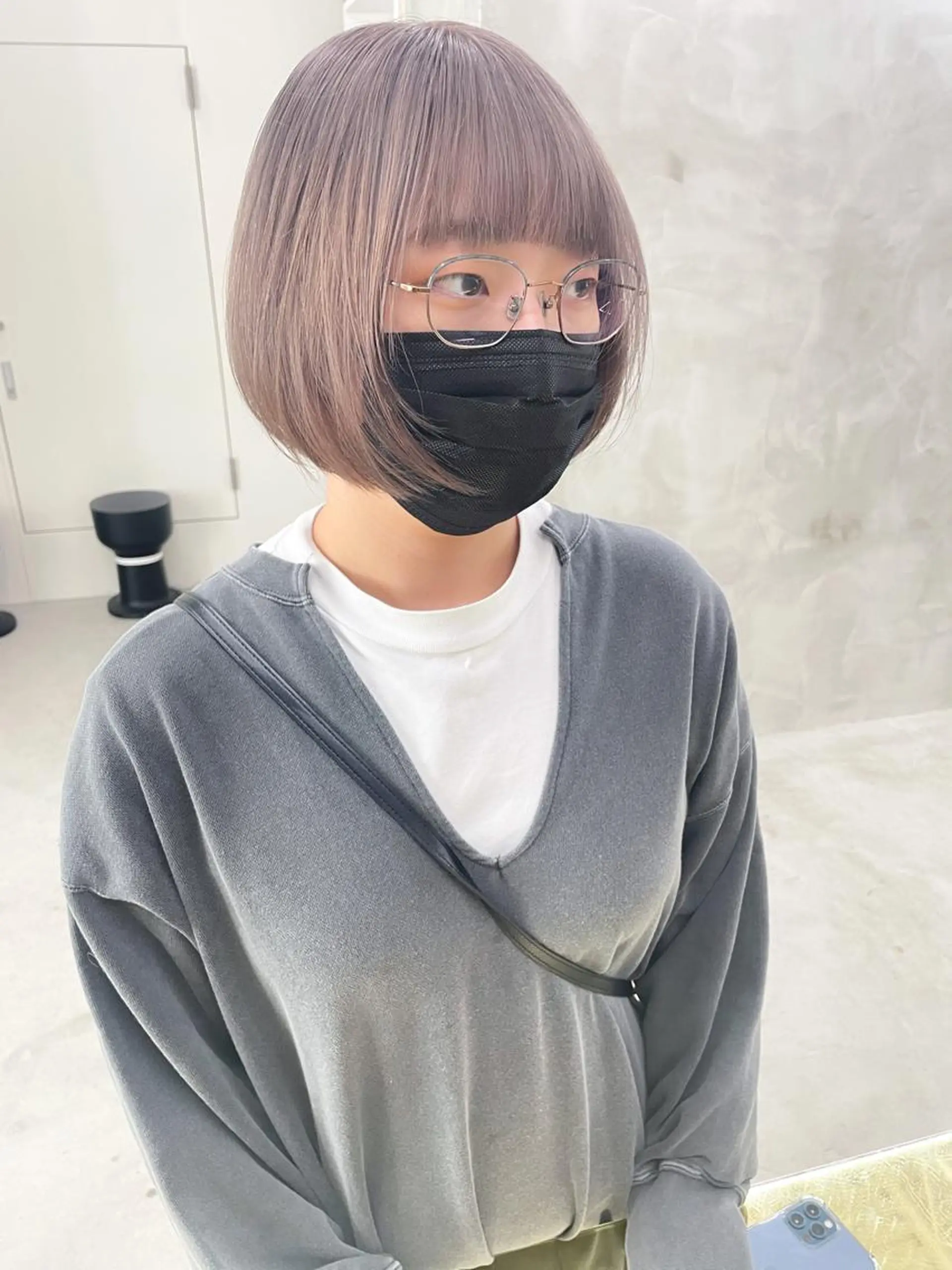 ショート 💜ショート💜 ウルフ、ボブ二色亜美のヘアスタイル