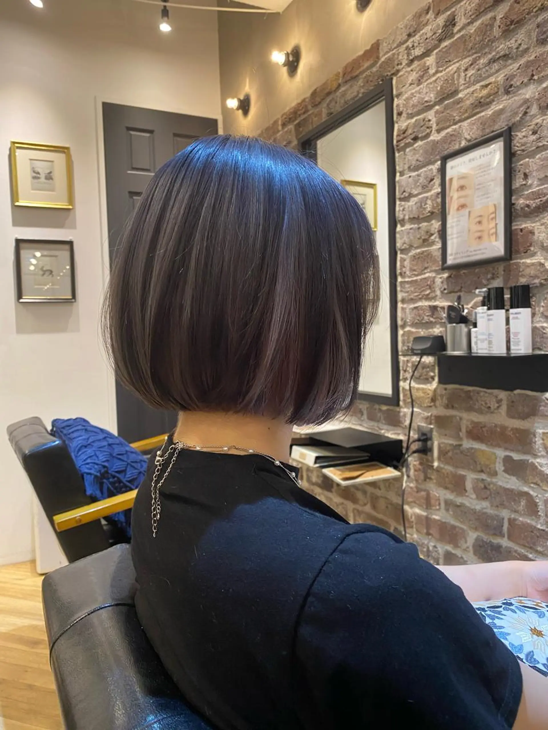 ショート カット ヘアカラー 大内田 凌馬のヘアスタイル