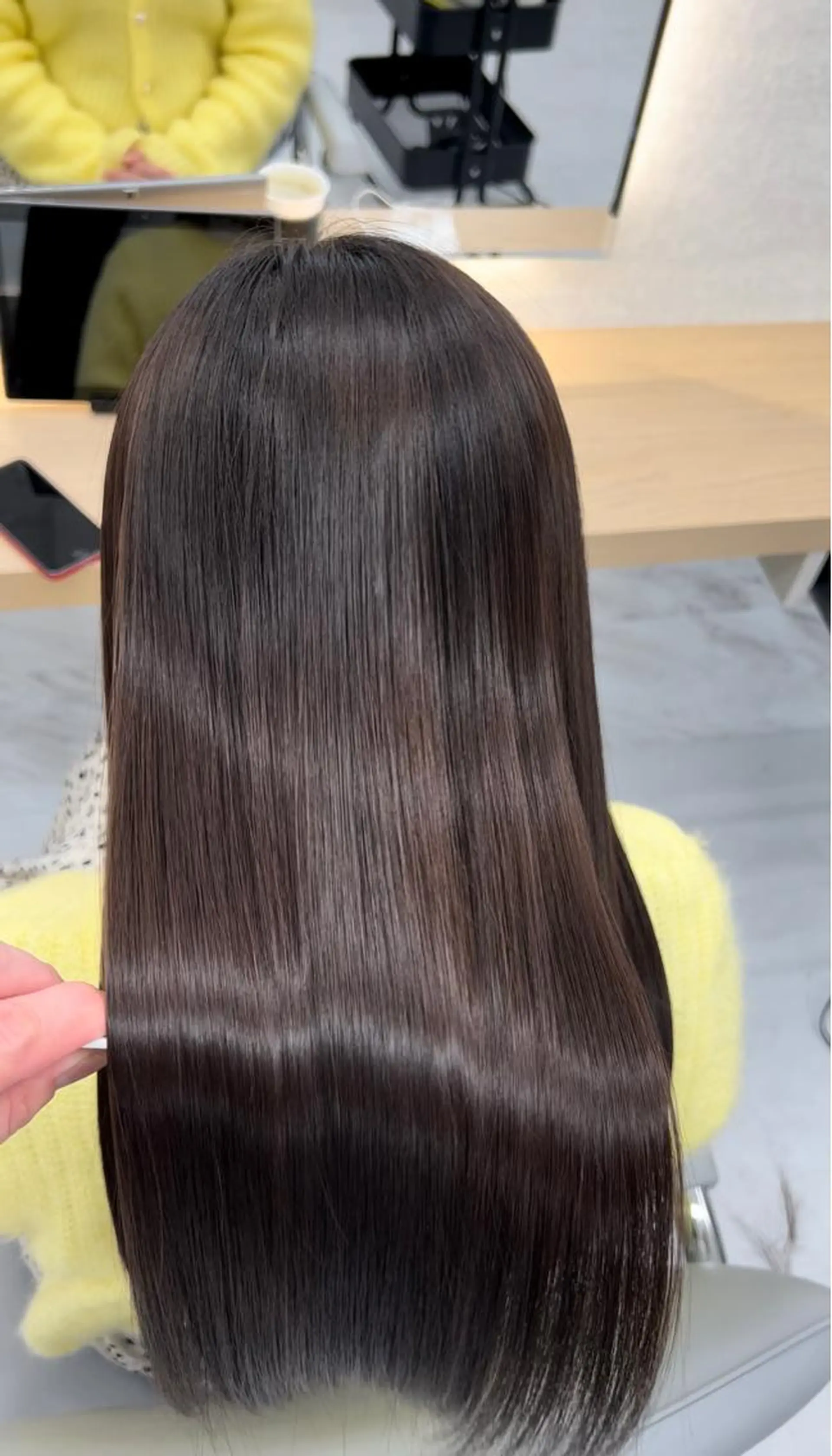 ロング カラー カット ヘアカラー トリートメント 髪質改善カラー、美髪 トリートメント専門のヘアスタイル